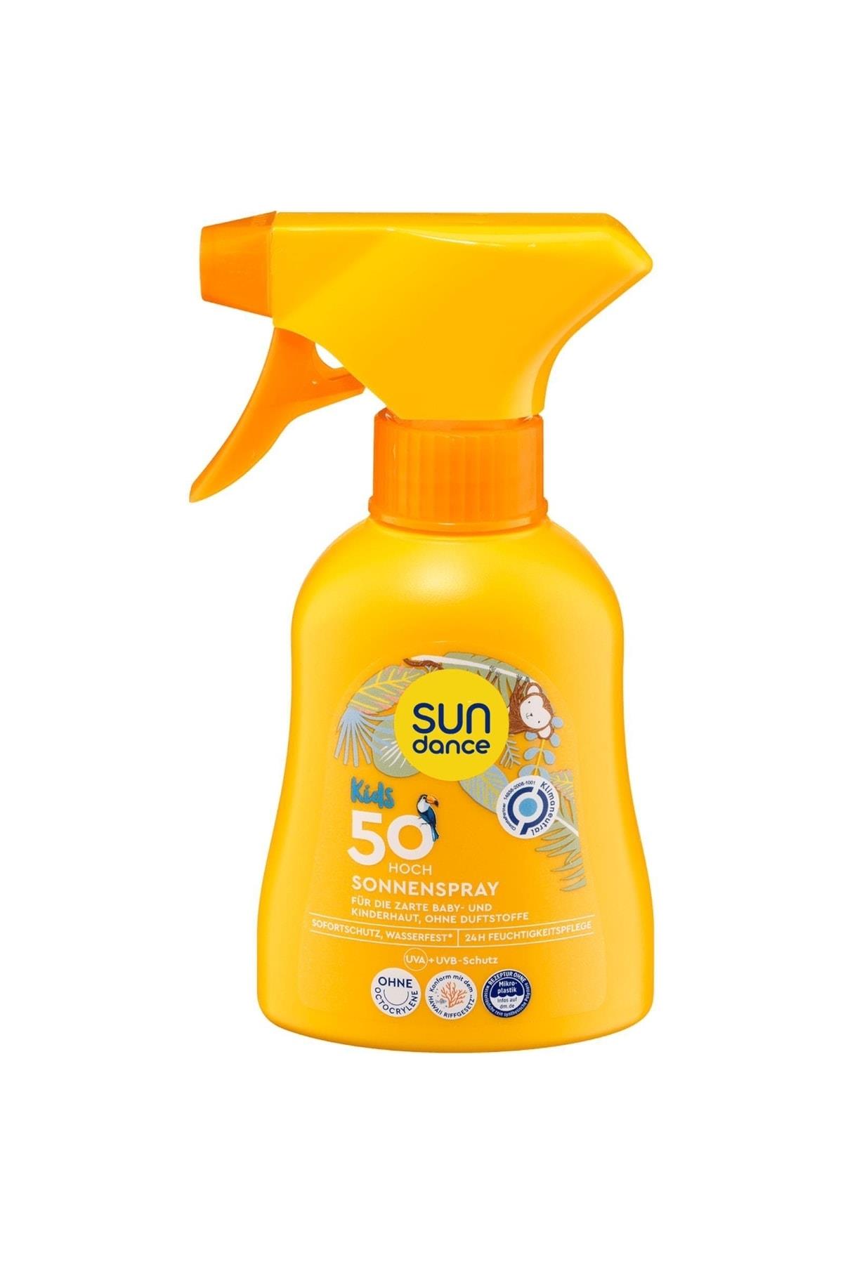 Sun Dance Nr1 En Iyi Çocuk Güneş Koruyucu Krem Sütü Spf50 Yüksek Koruma Sprey