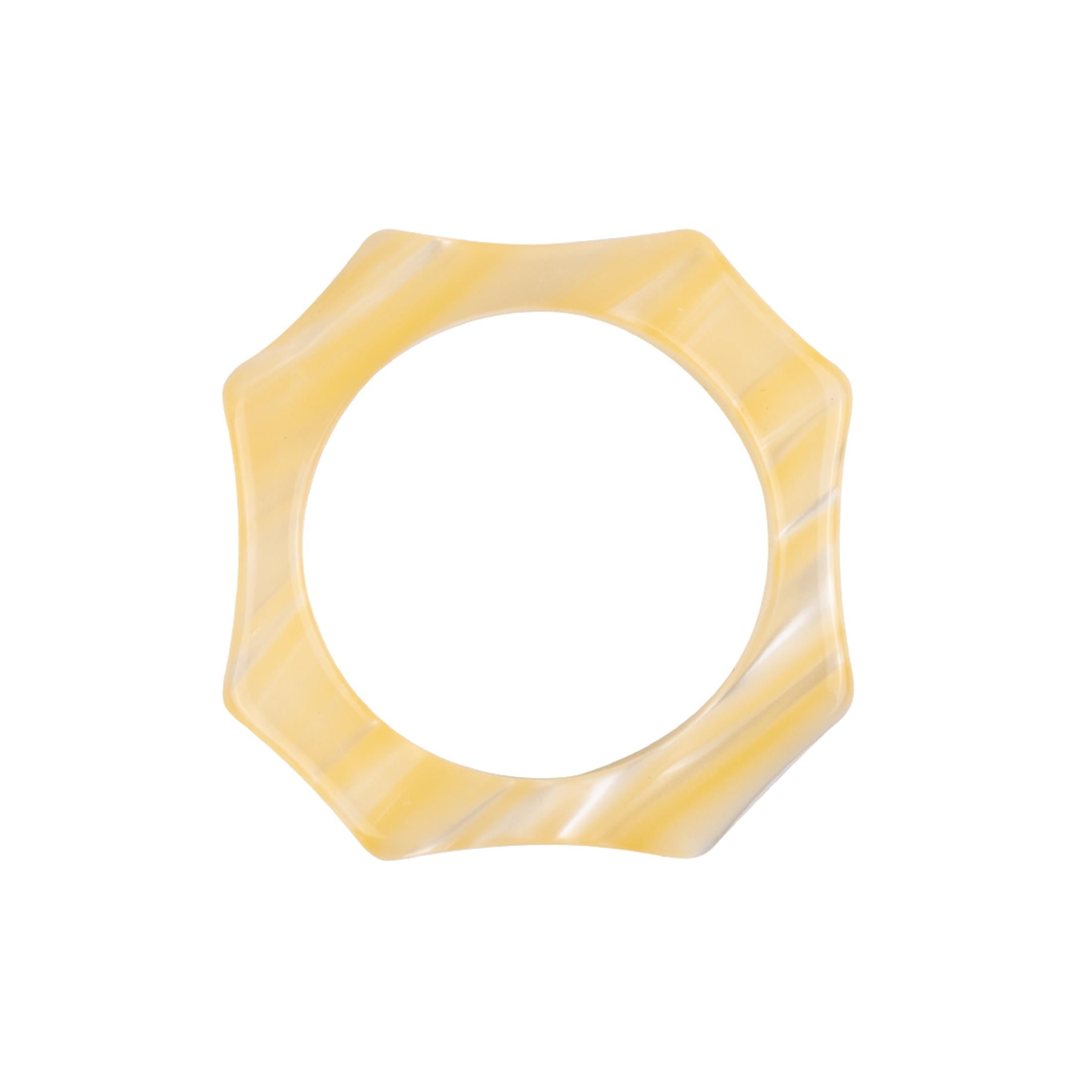 CAPDECO Napkin ring ACCESSORIES Nacre Naturel