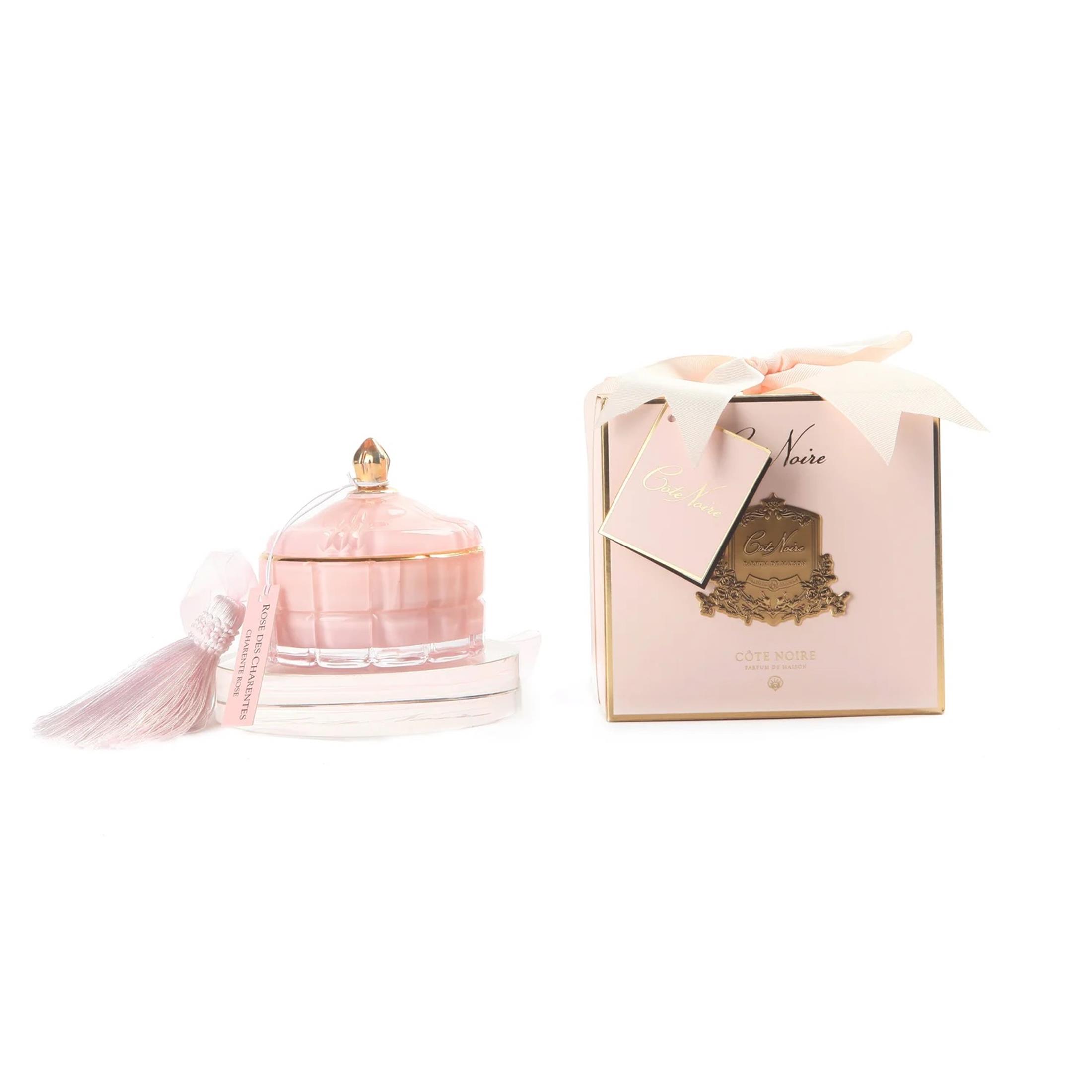 COTE NOIR Art Deco Candle Pink