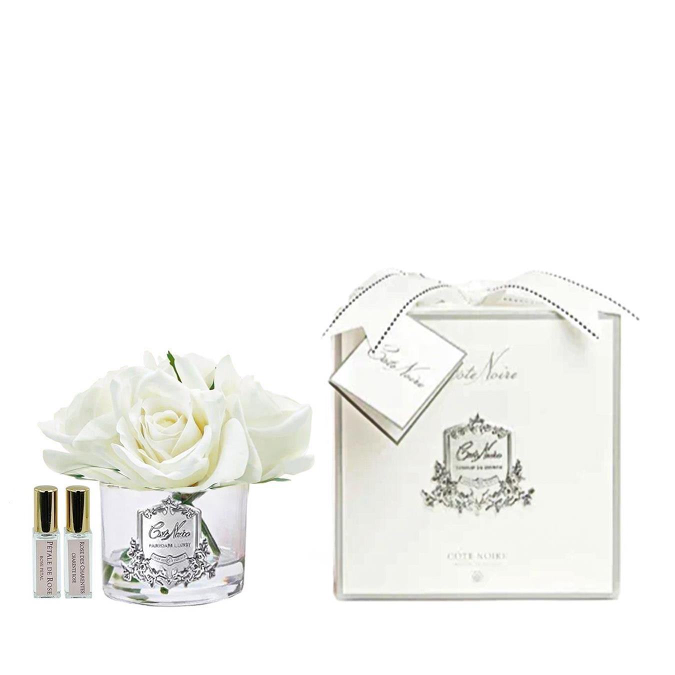 COTE NOIRE 5 White Rose Silver Fragrance