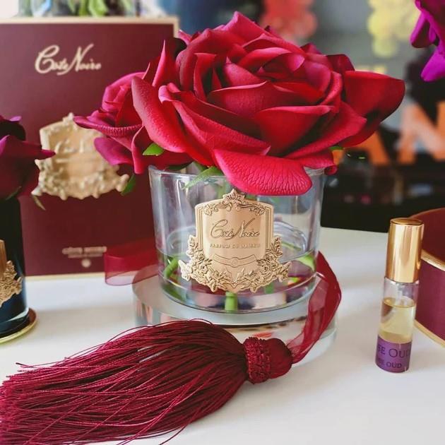 COTE NOIRE 5 Burgundy Rose Gold Fragrance