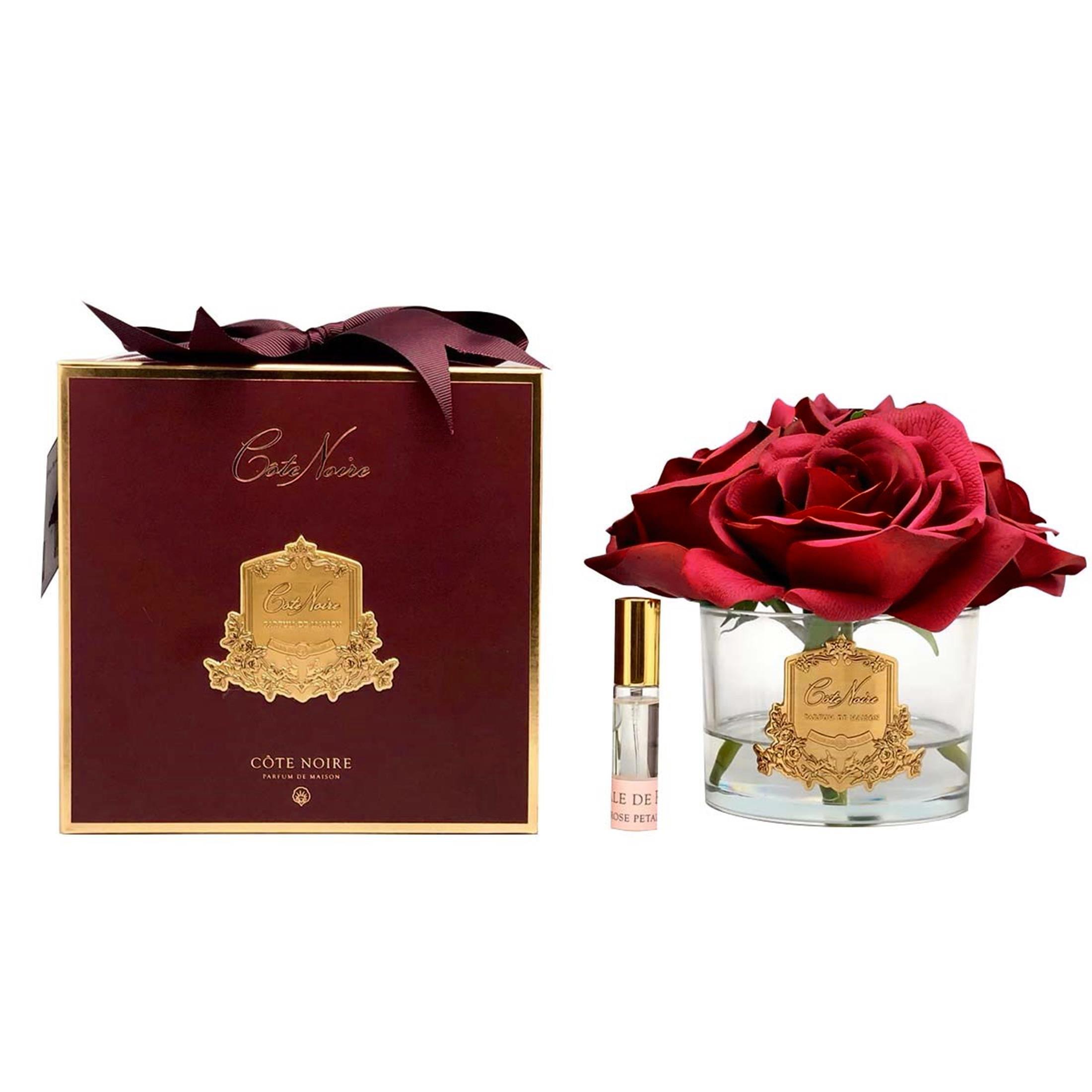 COTE NOIRE 5 Burgundy Rose Gold Fragrance