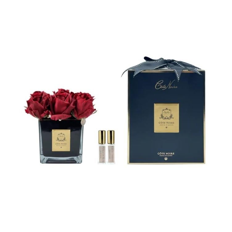 COTE NOIRE Kare 9 Bordo Güllü Gold Koku