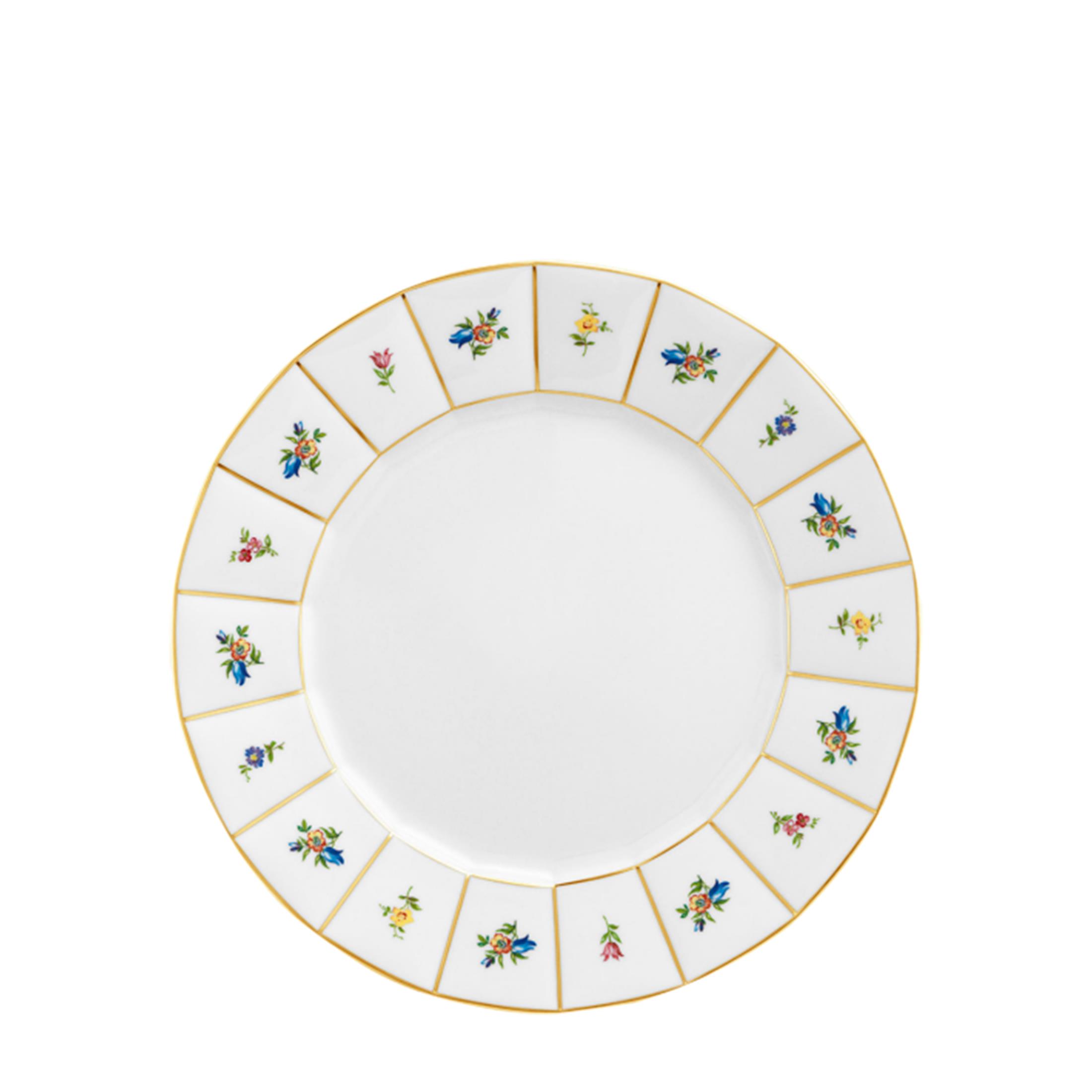FURSTENBERG Ara Servis Tabağı 24,4cm GRECQUE MILLE FLEURS