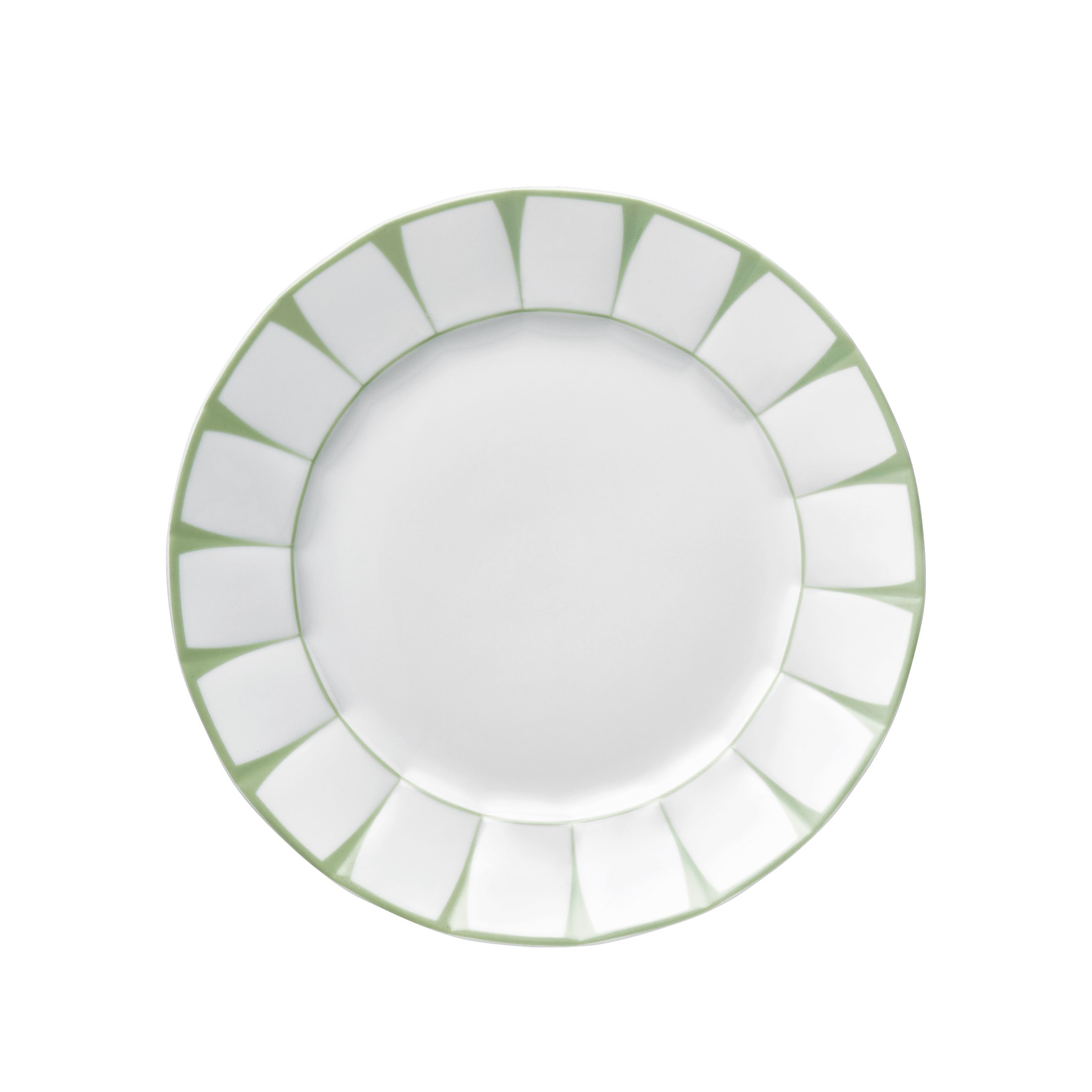 FURSTENBERG Ara Servis Tabağı 24,4cm GRECQUE VERT MENTHE