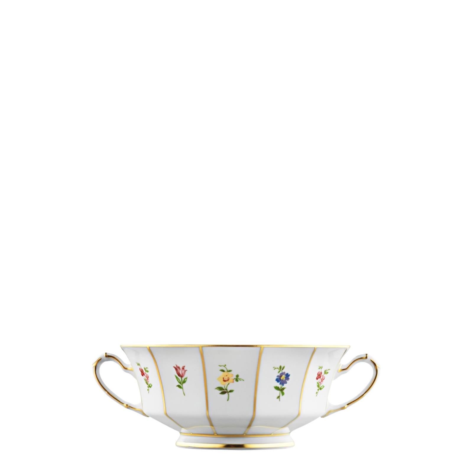 FURSTENBERG Soup Bowl 12,4cm GRECQUE MILLE FLEURS