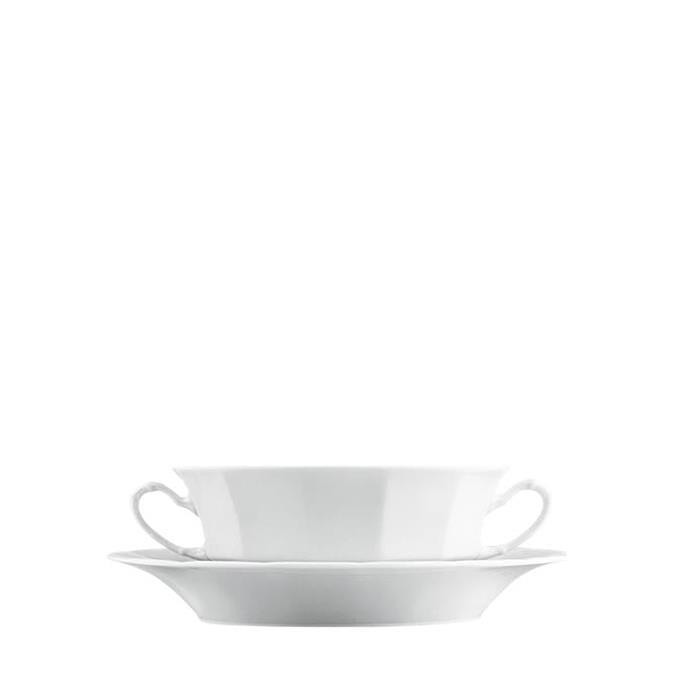 FURSTENBERG Çorba Kasesi & Tabağı 12,4cm GRECQUE WHITE