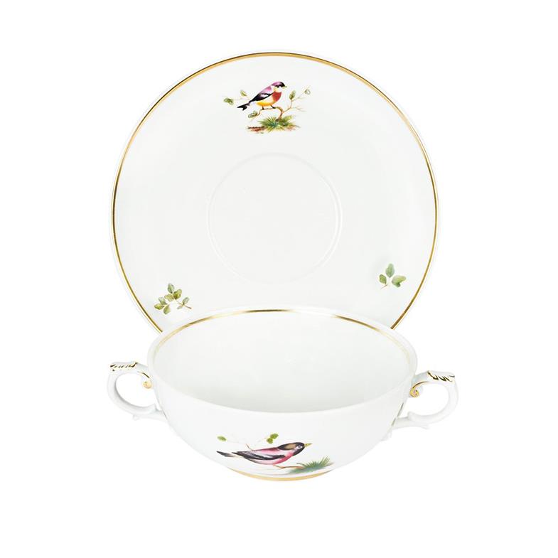 FURSTENBERG Soup Bowl & Plate 17.5cm BANDOLINO