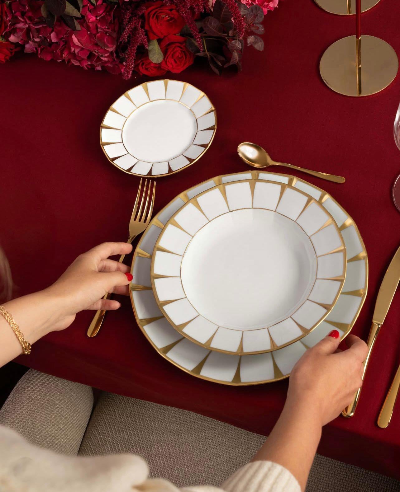 FURSTENBERG Deep Plate 22cm GRECQUE ATHENA