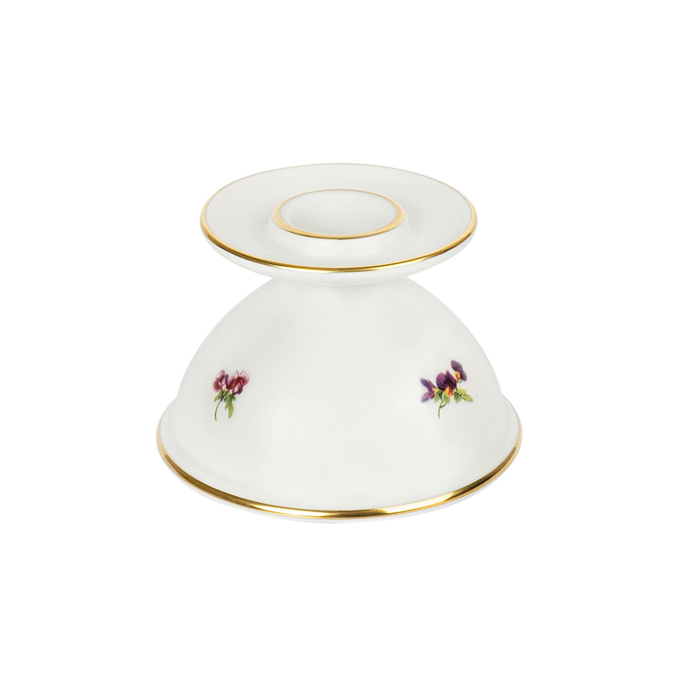 FURSTENBERG Candle Holder 8,5cm LOWER FURSTENBERG BUNTE BLUME