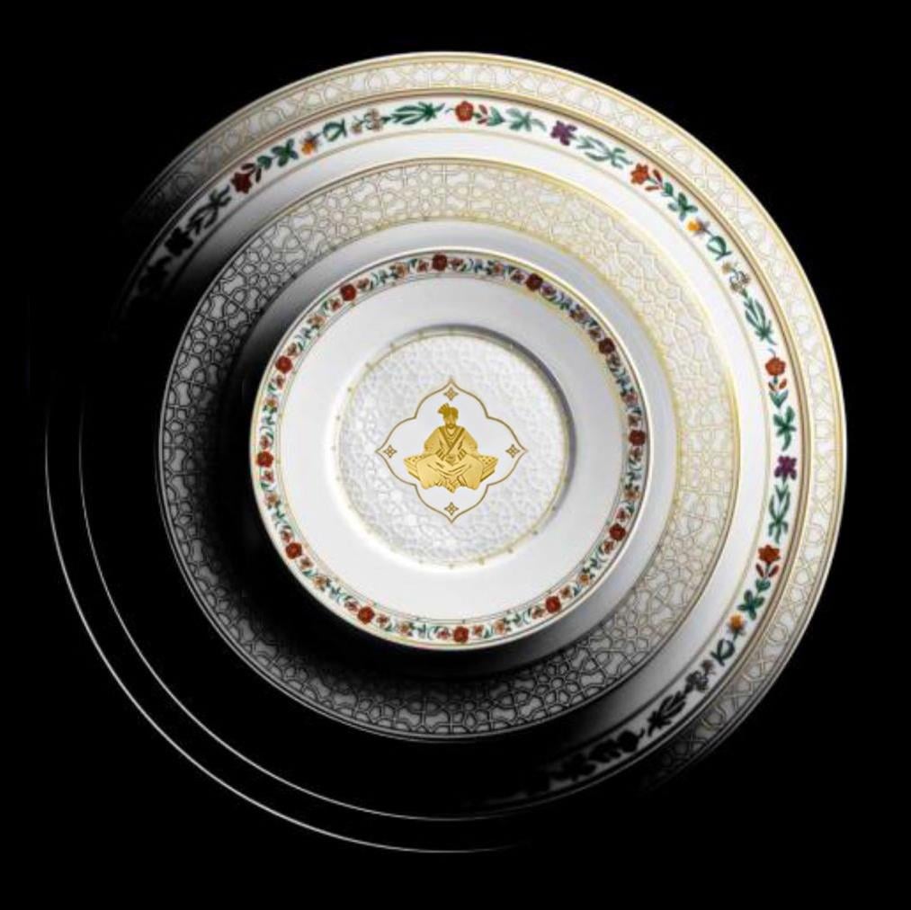 FURSTENBERG Dessert Plate 16cm CARLO RAJASTHAN
