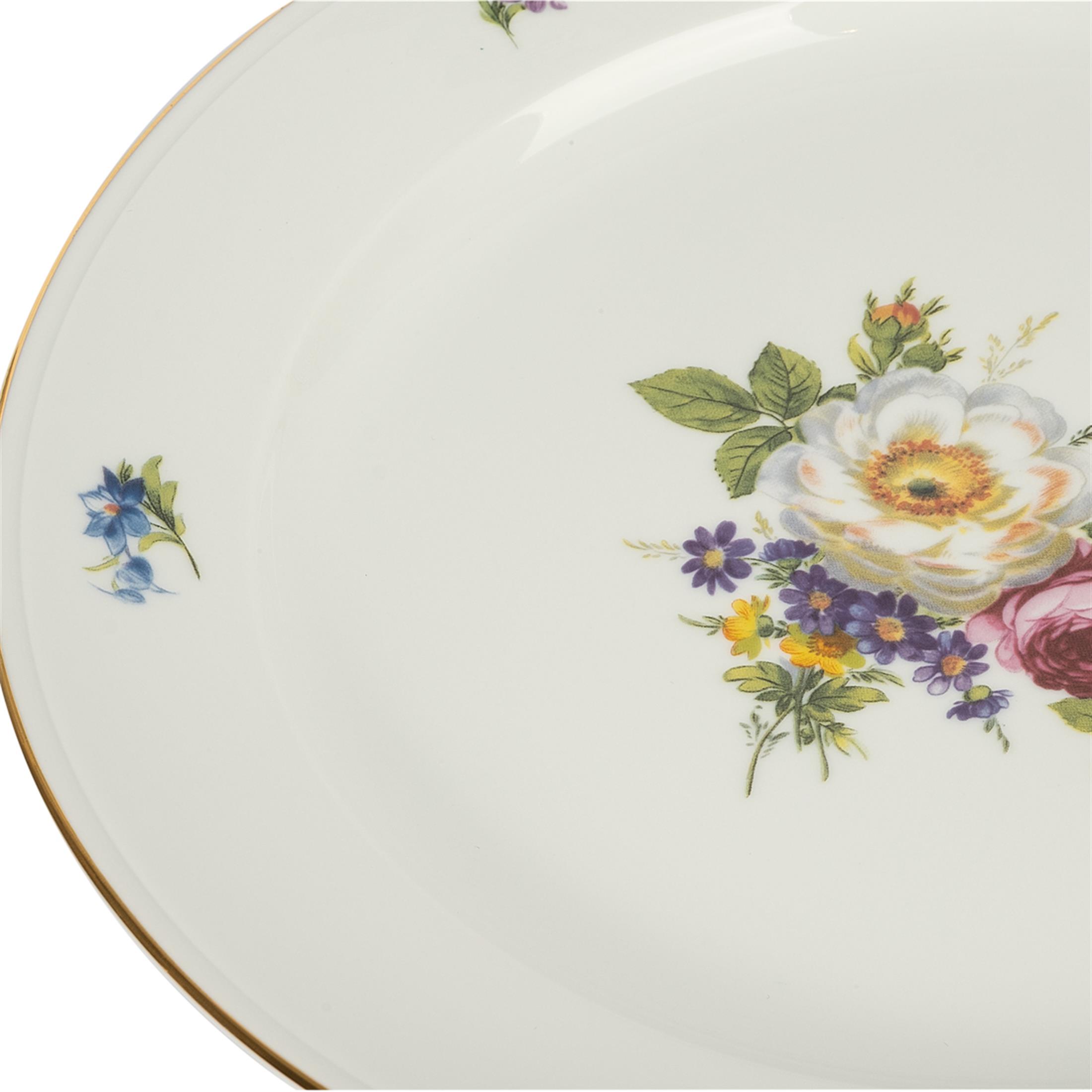 FURSTENBERG Serving Plate 26,2cm LOWER FURSTENBERG BUNTE BLUME