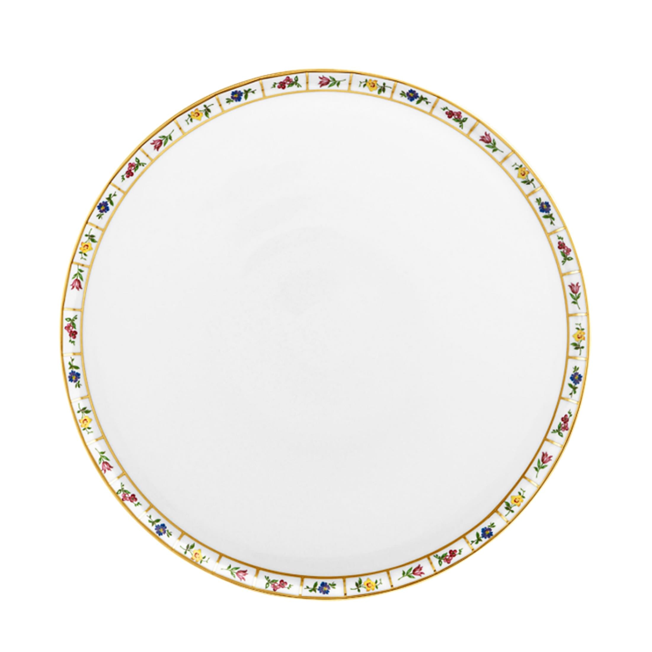 FURSTENBERG Yuvarlak Servis Tabağı 32,8cm GRECQUE MILLE FLEURS