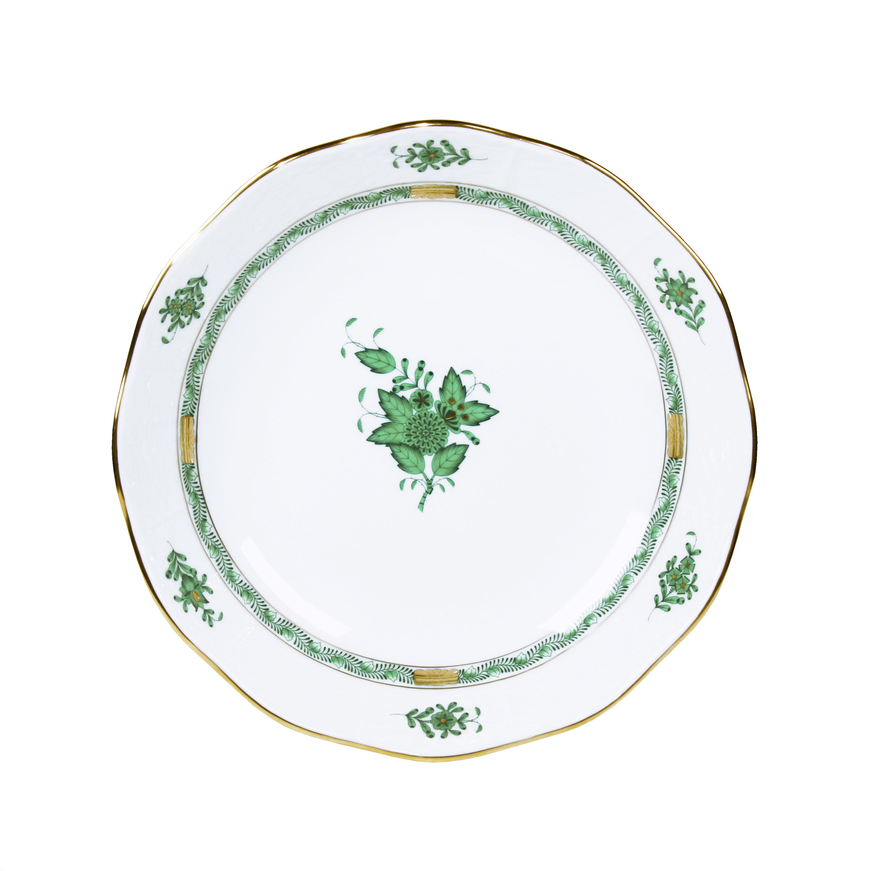 HEREND 25cm Salata Kasesi Apponyi Yeşil
