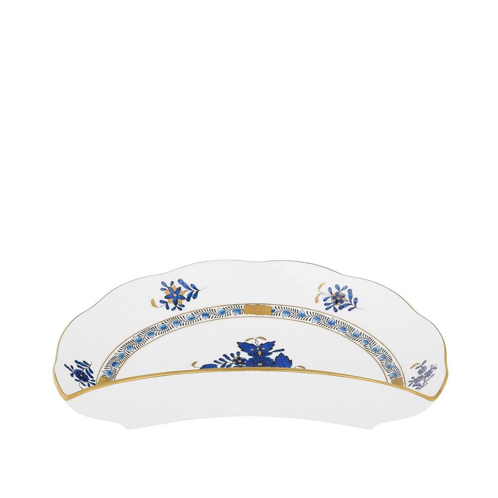HEREND Ay Tabağı 20,5 cm Apponyi Buket Mavi