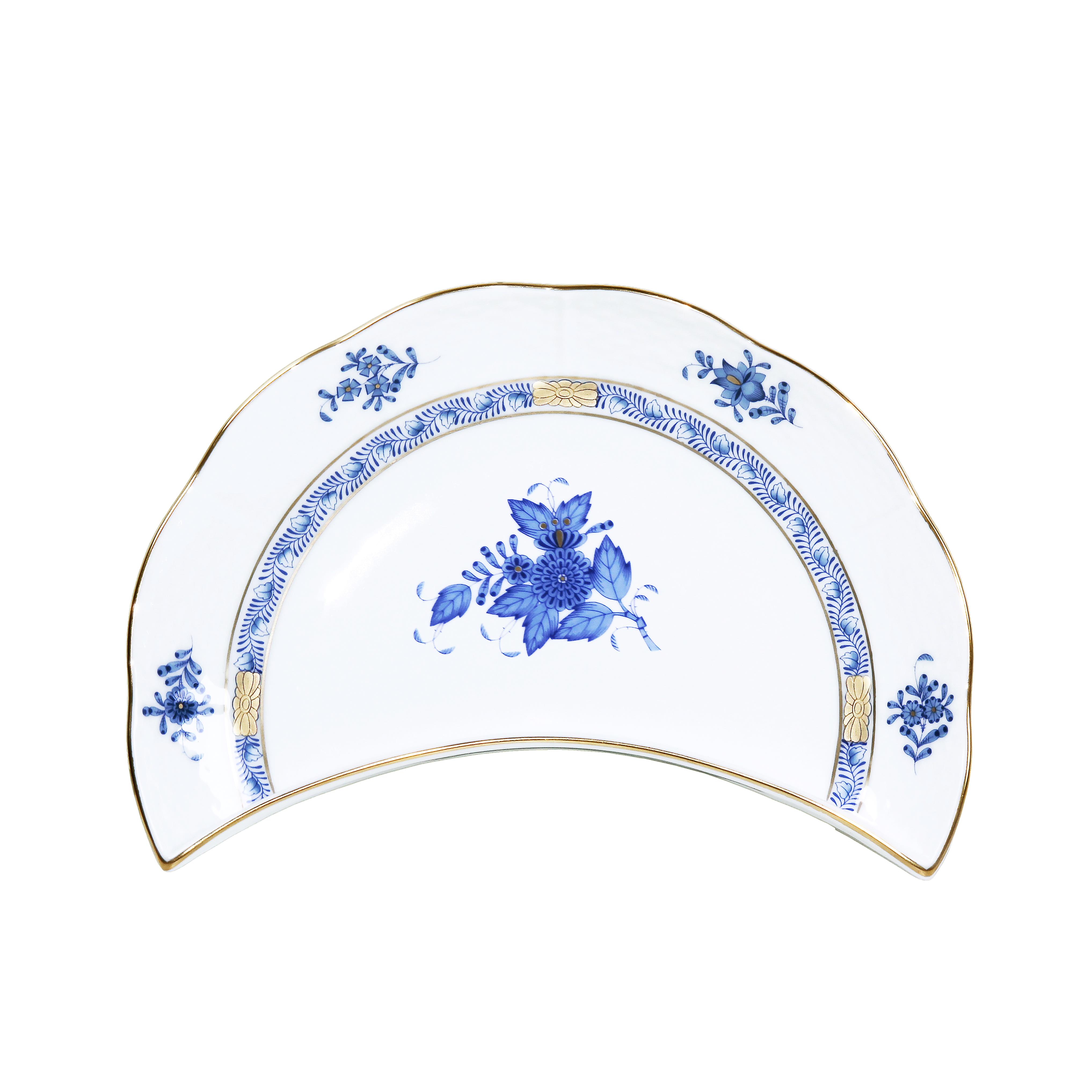 HEREND Ay Tabağı 20,5 cm Apponyi Mavi