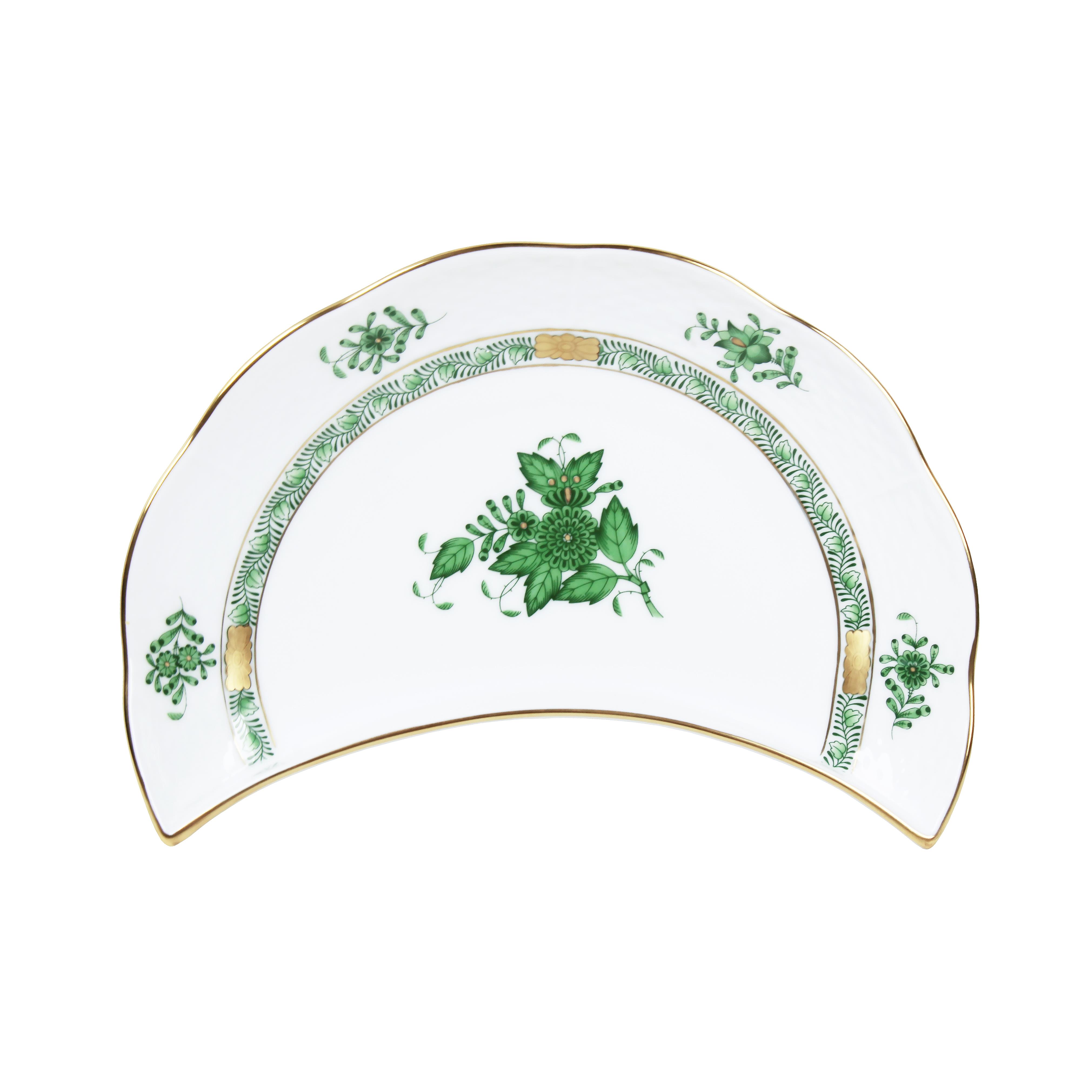 HEREND Ay Tabağı 20,5cm Apponyi Yeşil