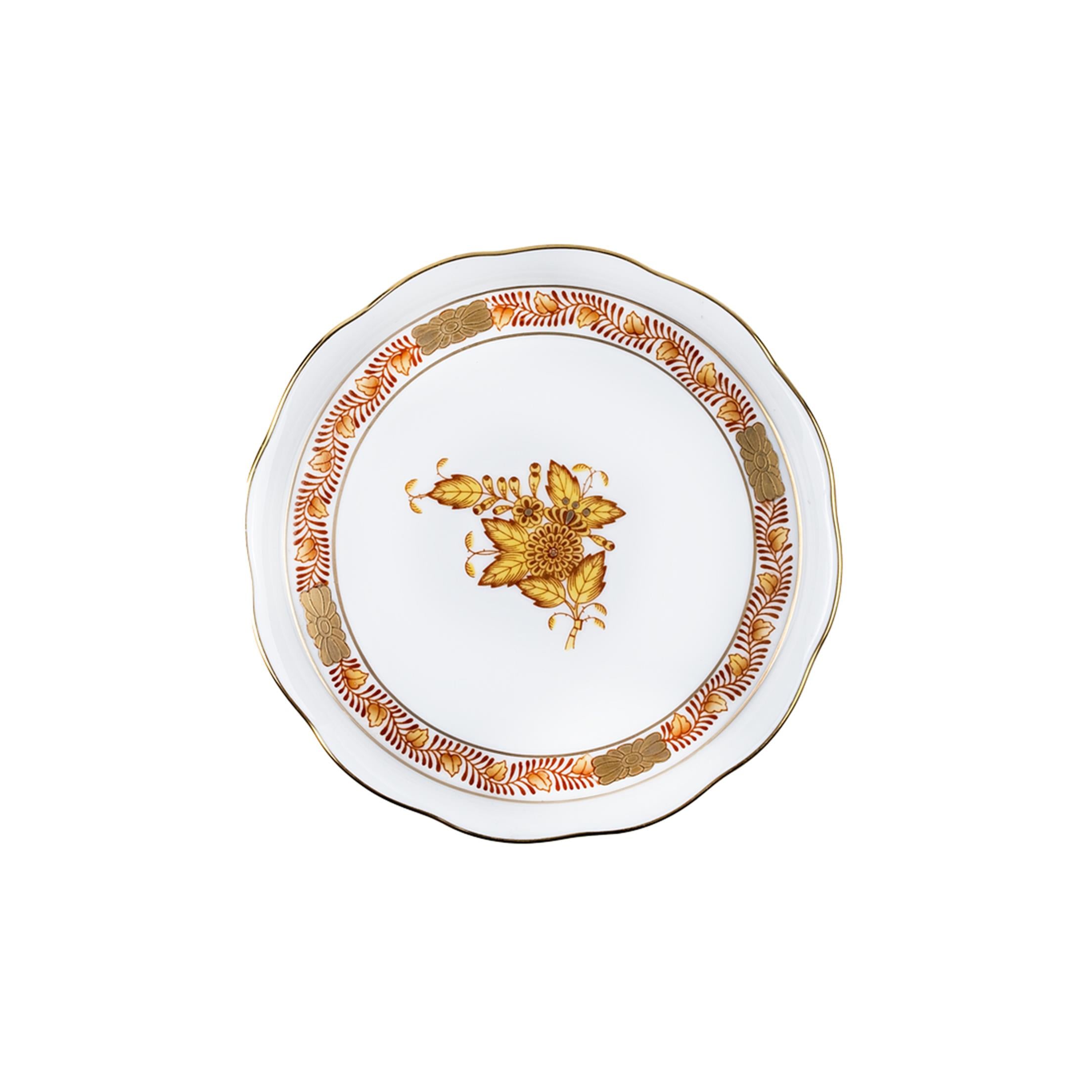 HEREND Bardak Altlığı 12cm Apponyi Sarı