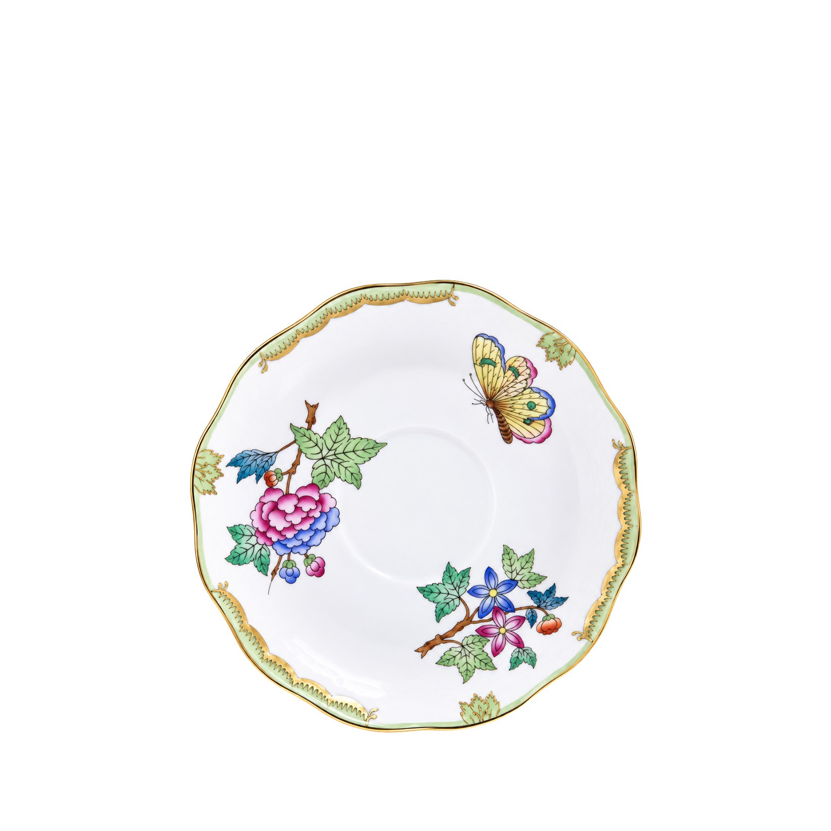 HEREND Çay Fincanı & Tabağı 200ml Queen Victoria Az Desenli
