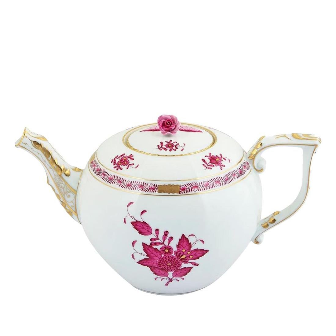 HEREND Çaydanlık Apponyi Pembe