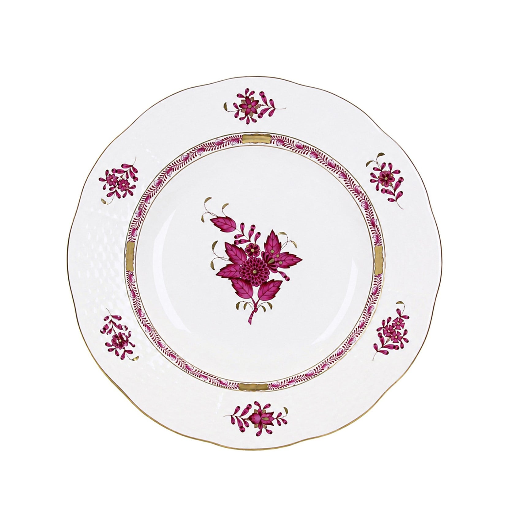 HEREND Çukur Tabağı 23,5cm Apponyi Pembe