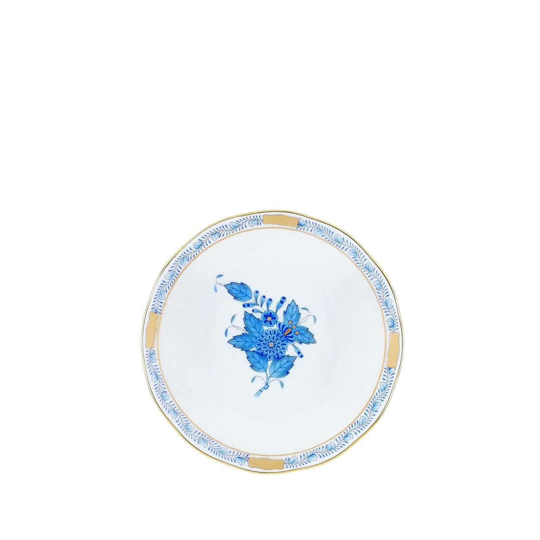 HEREND Kahve Fincanı & Tabağı 110ml Apponyi Mavi