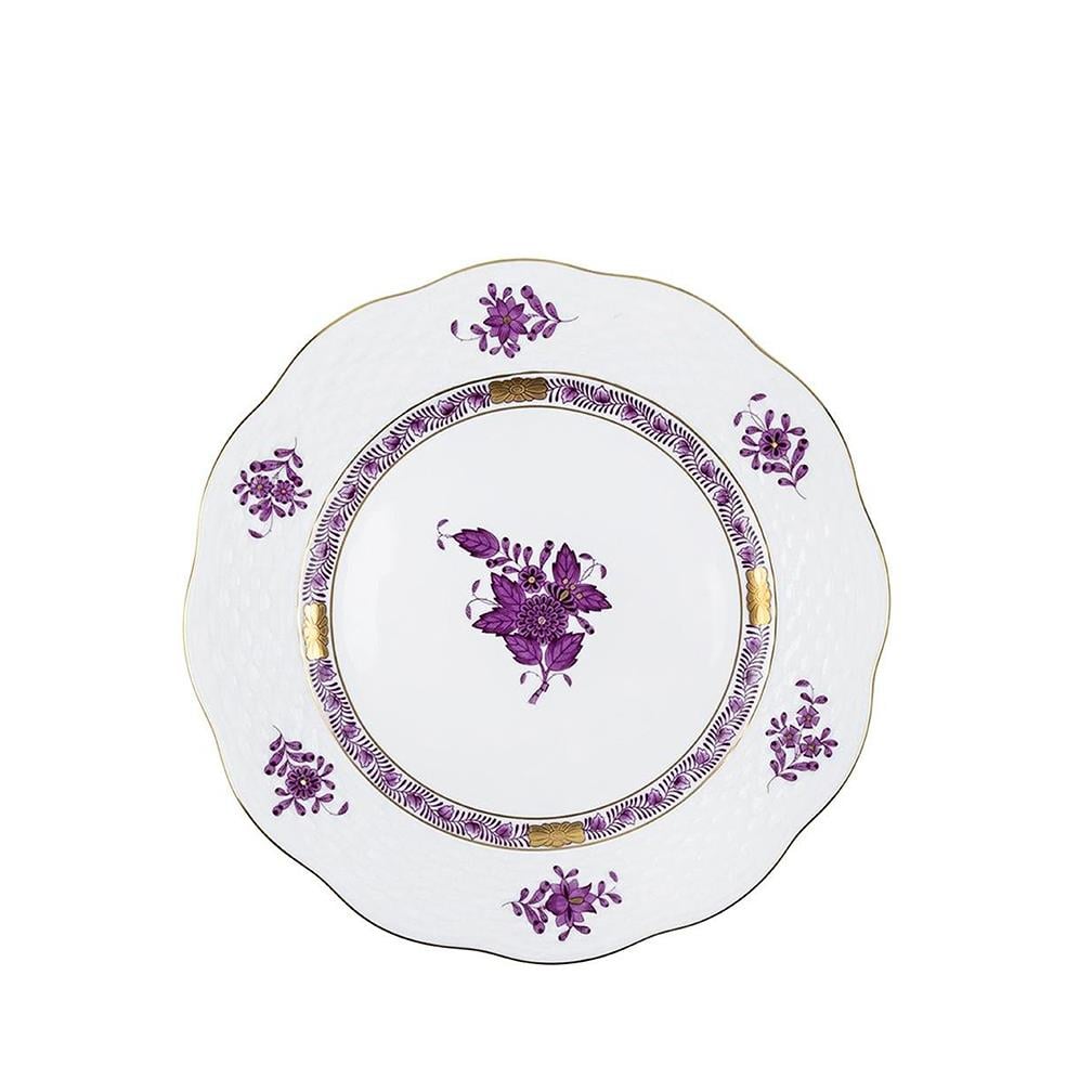 HEREND Pasta Tabağı 21 cm Apponyi Mor