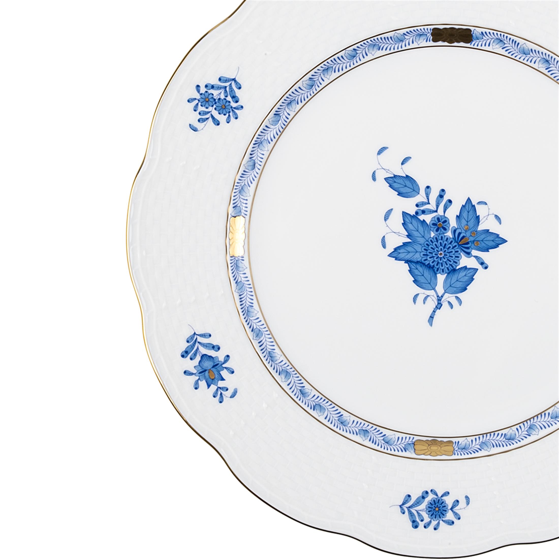 HEREND Servis Tabağı 28,5cm Apponyi Mavi
