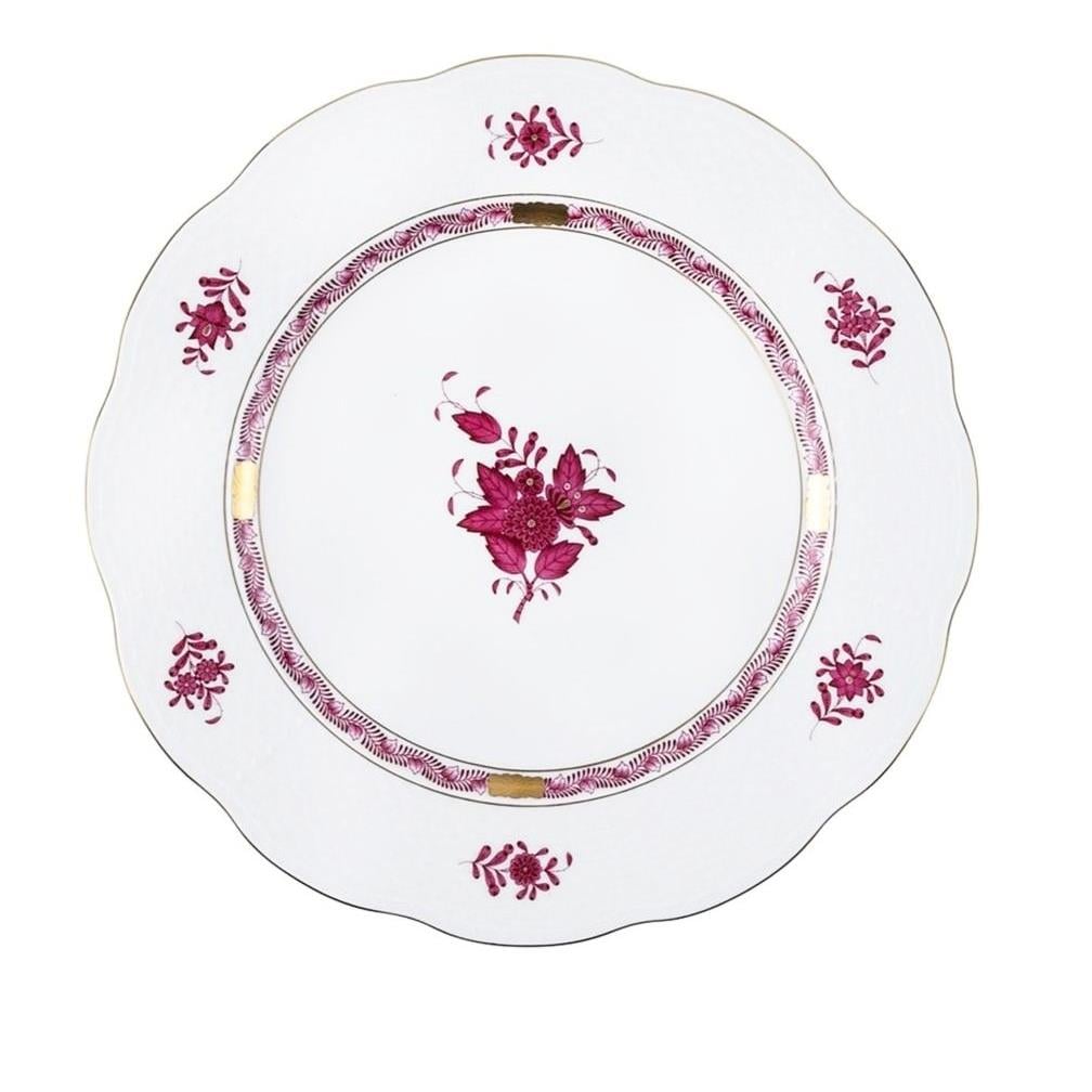 HEREND Servis Tabağı 28,5cm Apponyi Pembe