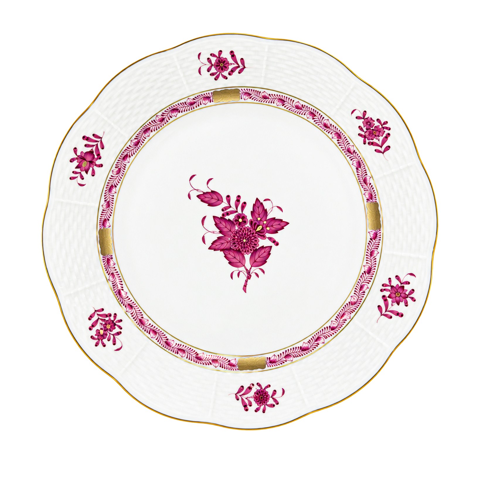 HEREND Servis Tabağı 28,5cm Apponyi Pembe
