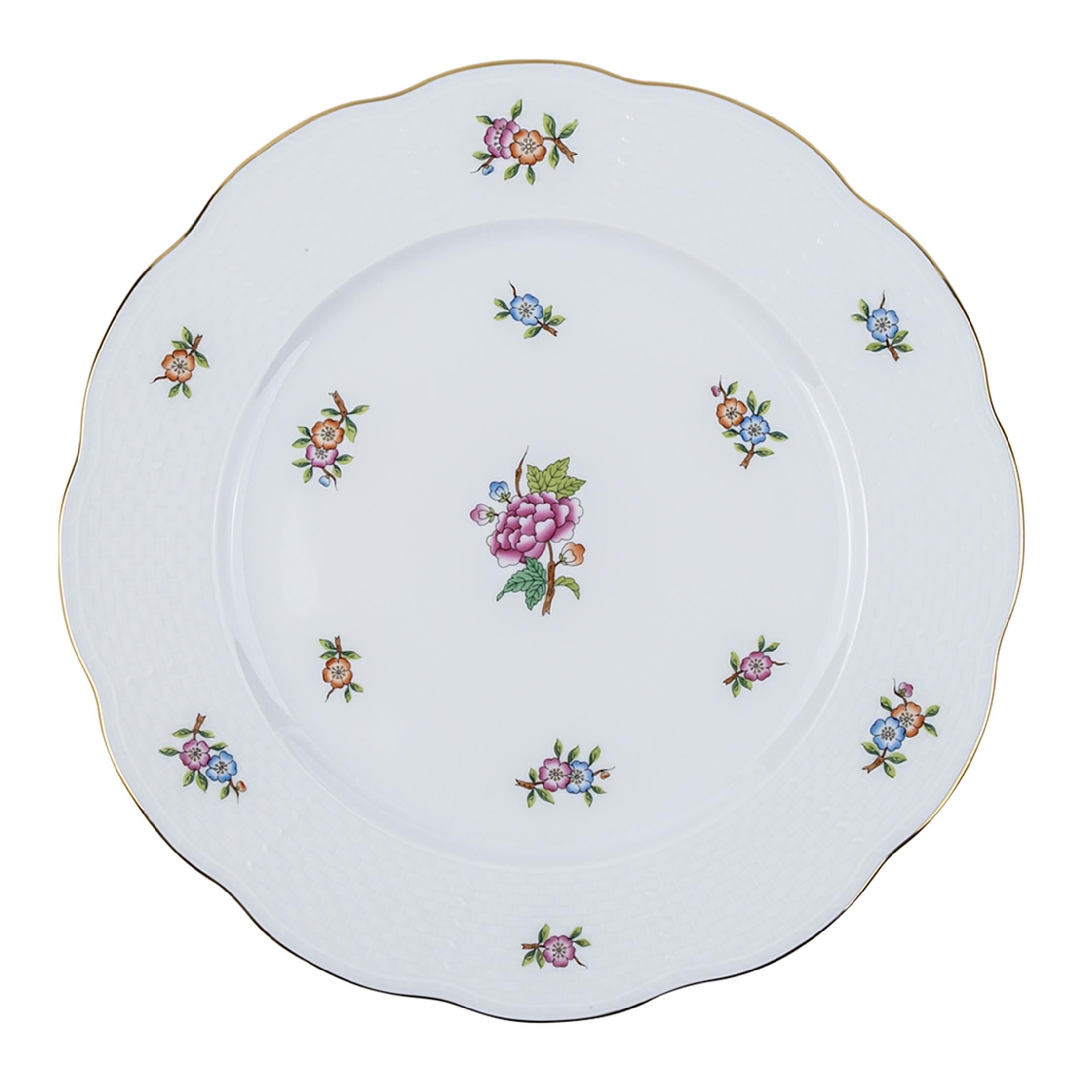 HEREND Servis Tabağı 28,5cm ETON Pembe Çiçek