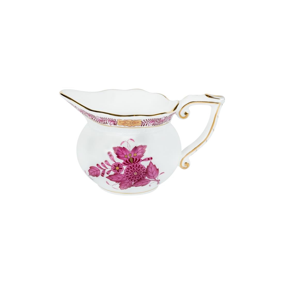 HEREND Sauce Pot Apponyi Pink