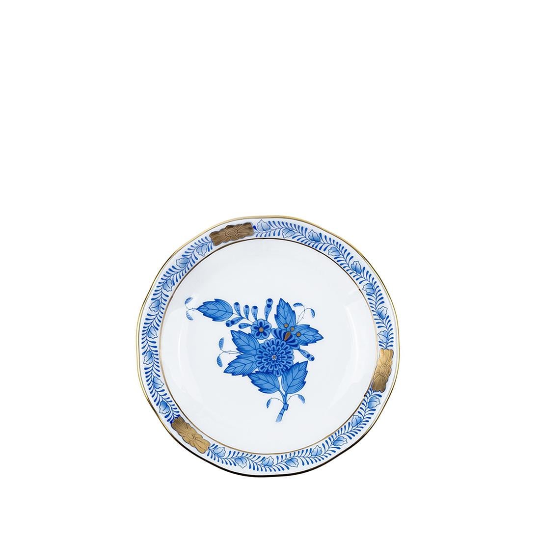 HEREND Yuvarlak Küçük Lokumluk 9,5cm Apponyi Mavi
