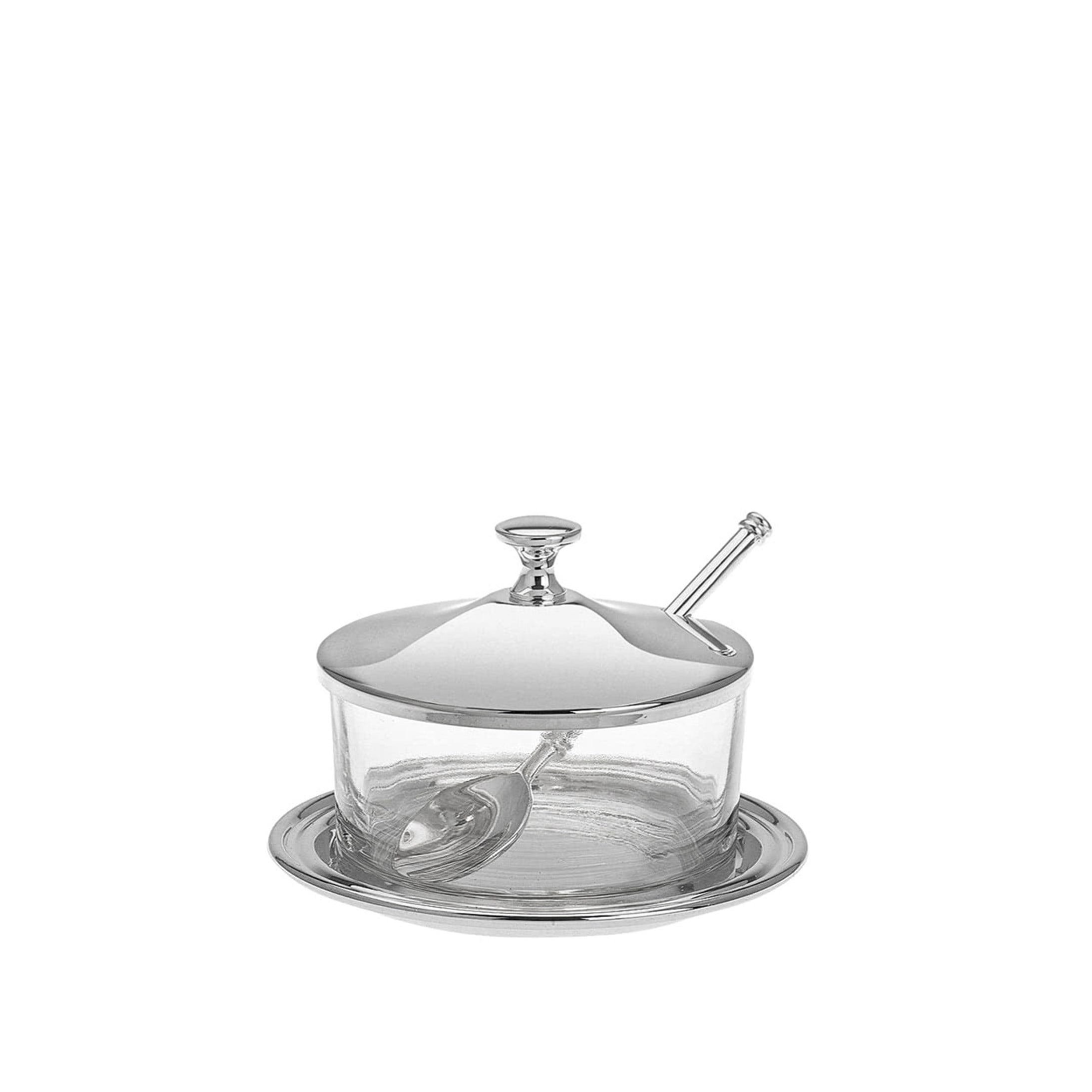 HERMANN BAUER 6cm Kaşıklı Bal&Reçel Kavanozu