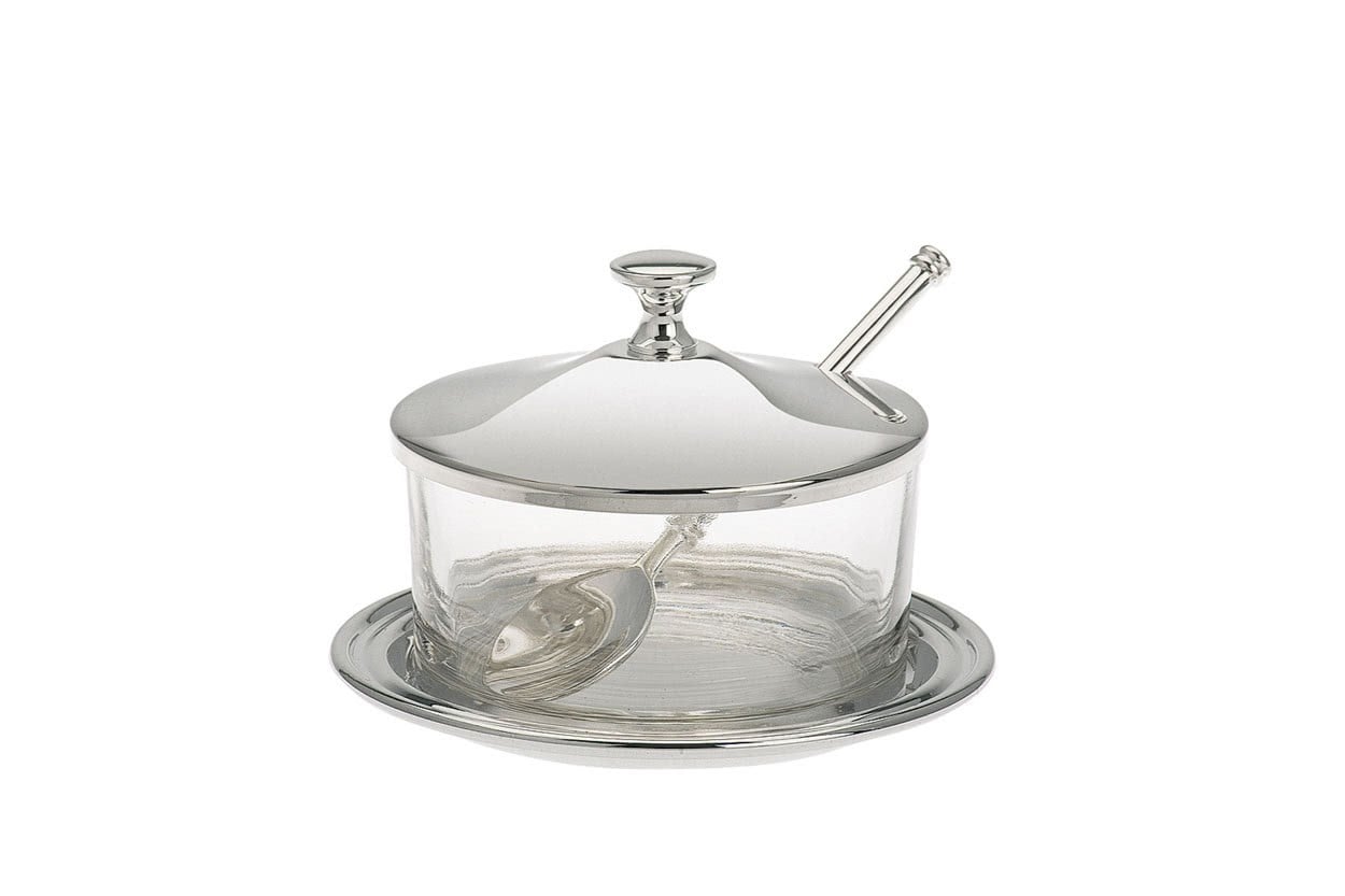 HERMANN BAUER 6cm Kaşıklı Bal&Reçel Kavanozu