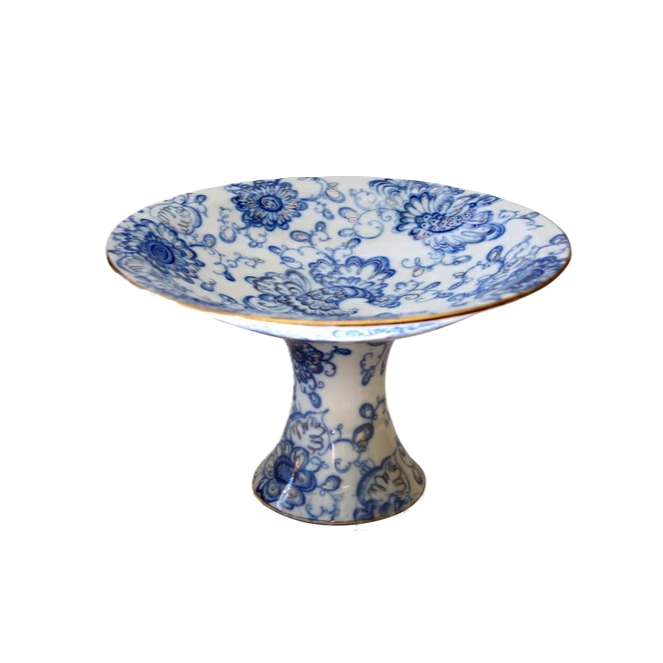 IMPERIAL PORCELAIN Ayaklı Meyvelik 20.5cm Singing garden