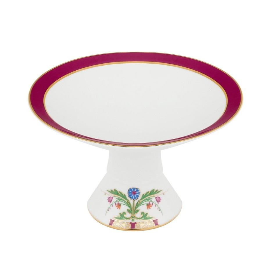 IMPERIAL PORCELAIN Ayaklı Meyvelik Büyük Zamoskvorechye