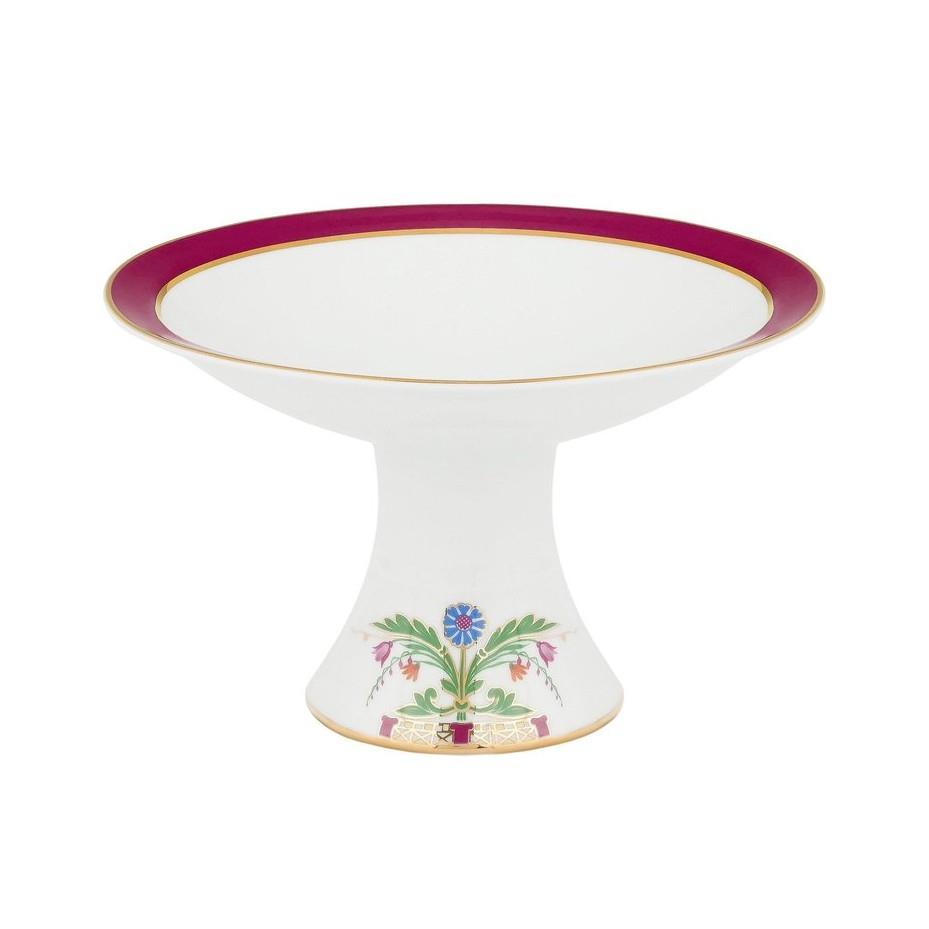 IMPERIAL PORCELAIN Ayaklı Meyvelik Büyük Zamoskvorechye