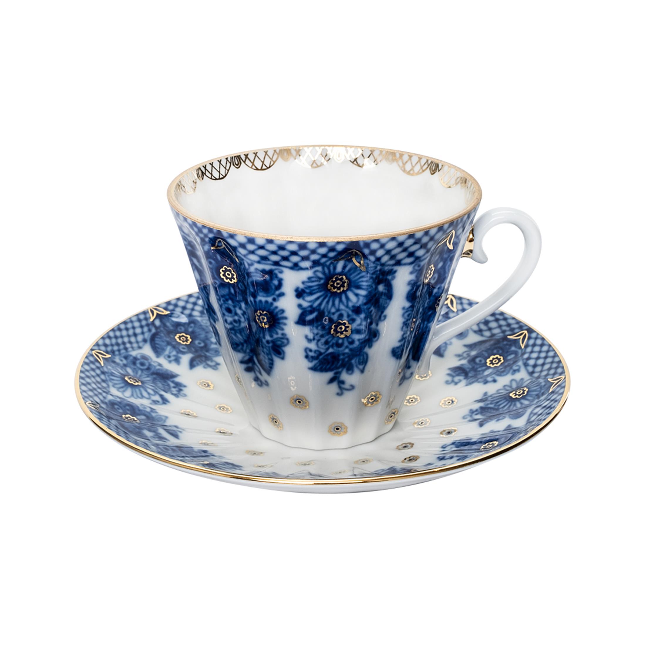 IMPERIAL PORCELAIN Çay Fincanı 235 ml & Pasta Tabağı 18 cm Trio Bridesmaid