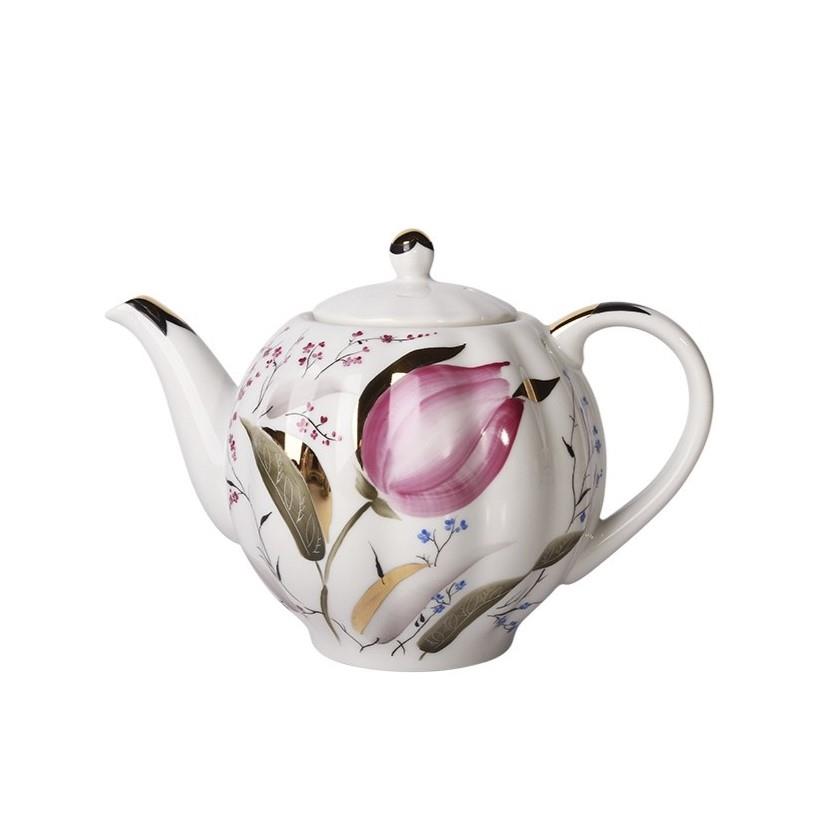 IMPERIAL PORCELAIN Çay Seti 6 kişilik 20 Parça Pink Tulips