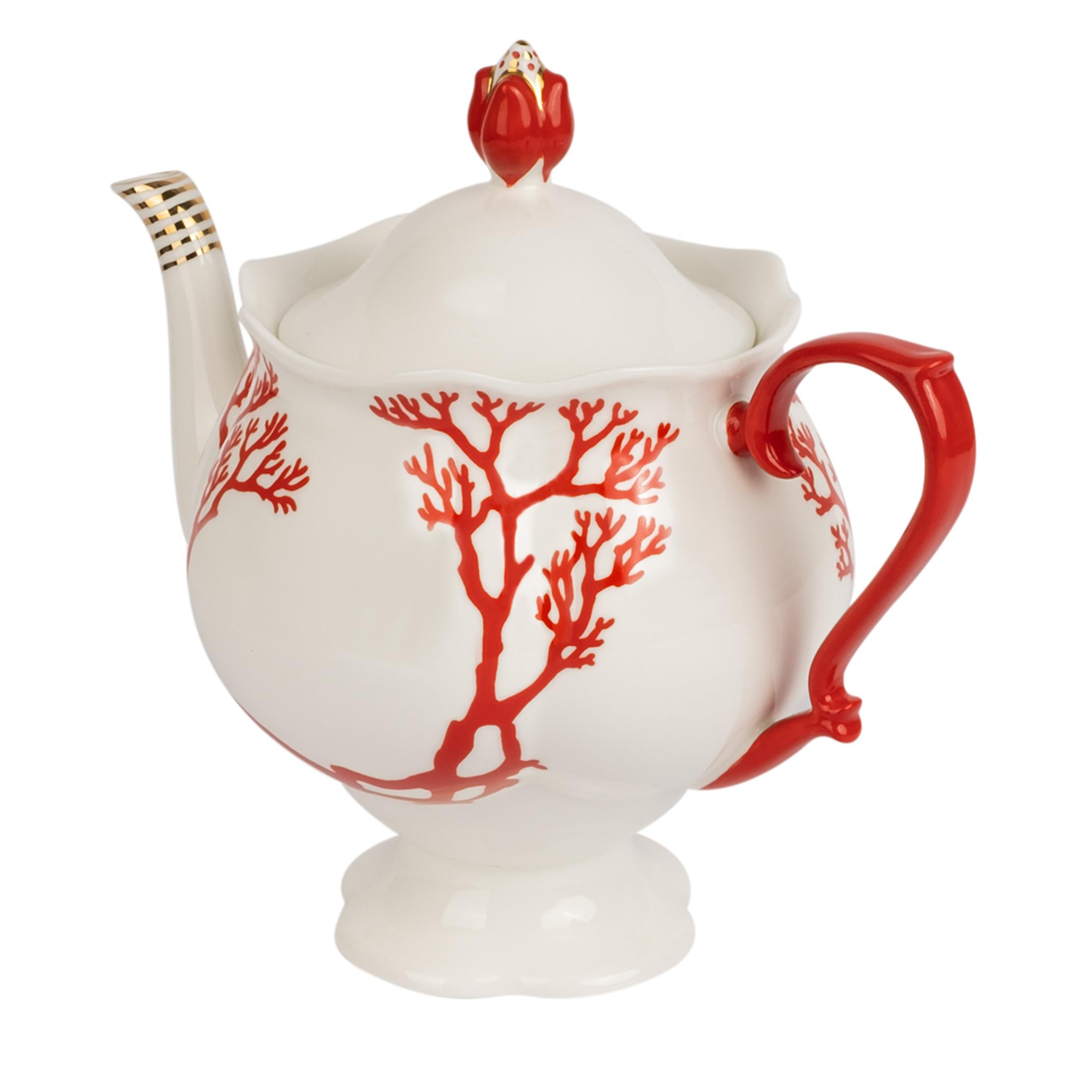 IMPERIAL PORCELAIN Çay Seti 6 kişilik 20 Parça Coral