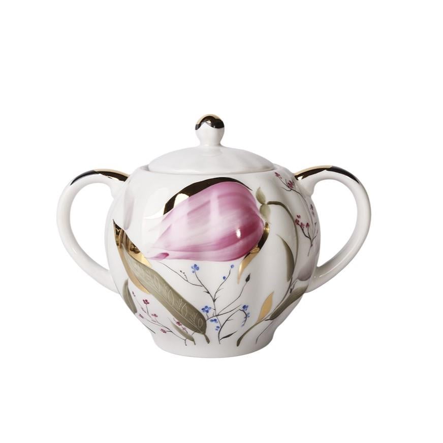 IMPERIAL PORCELAIN Çay Seti 6 kişilik 20 Parça Pink Tulips