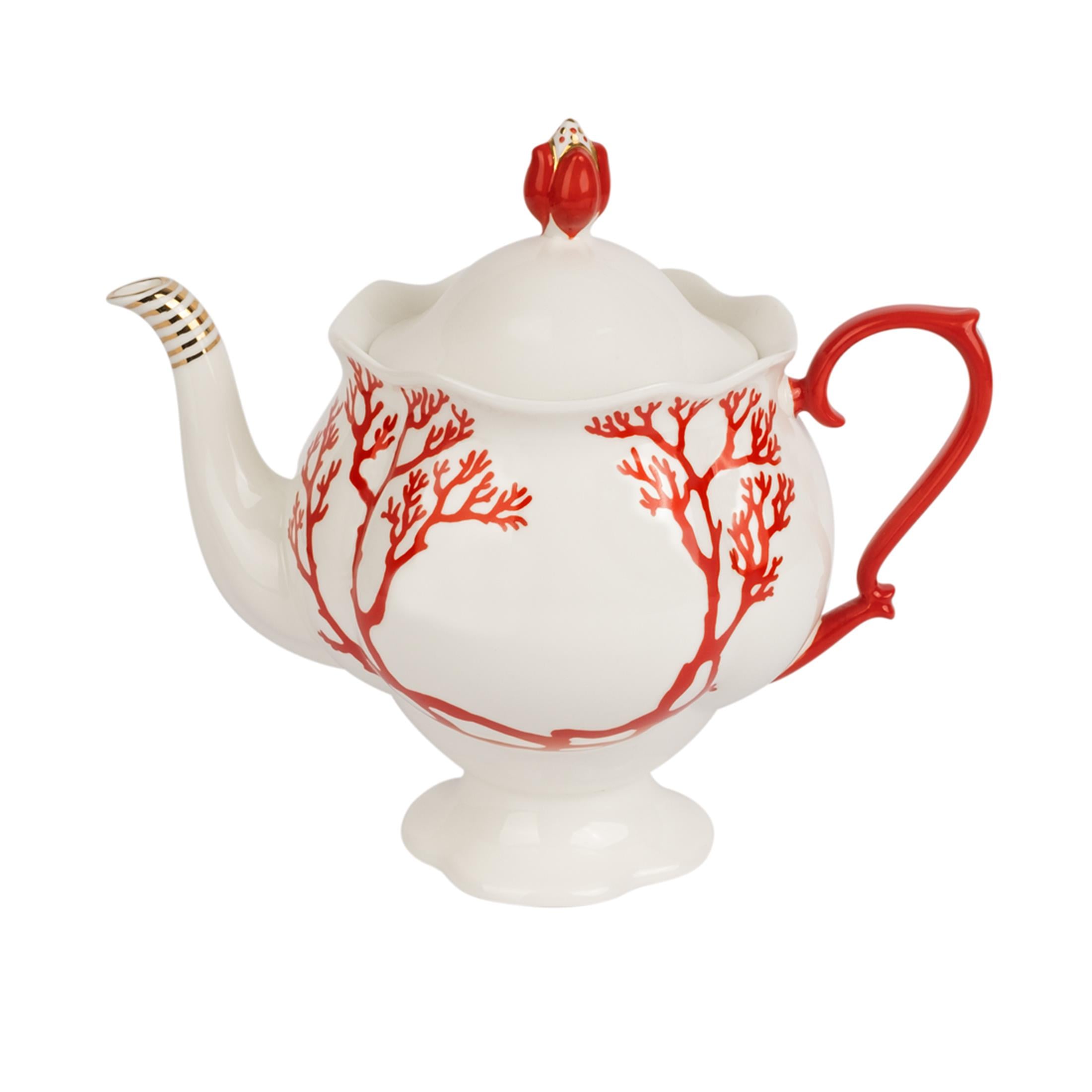IMPERIAL PORCELAIN Çay Seti 6 kişilik 20 Parça Coral