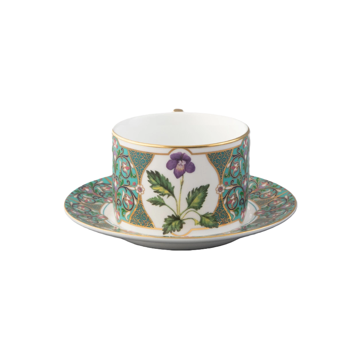 IMPERIAL PORCELAIN Hediye Seti Çay Fincanı 250ml Menekşe