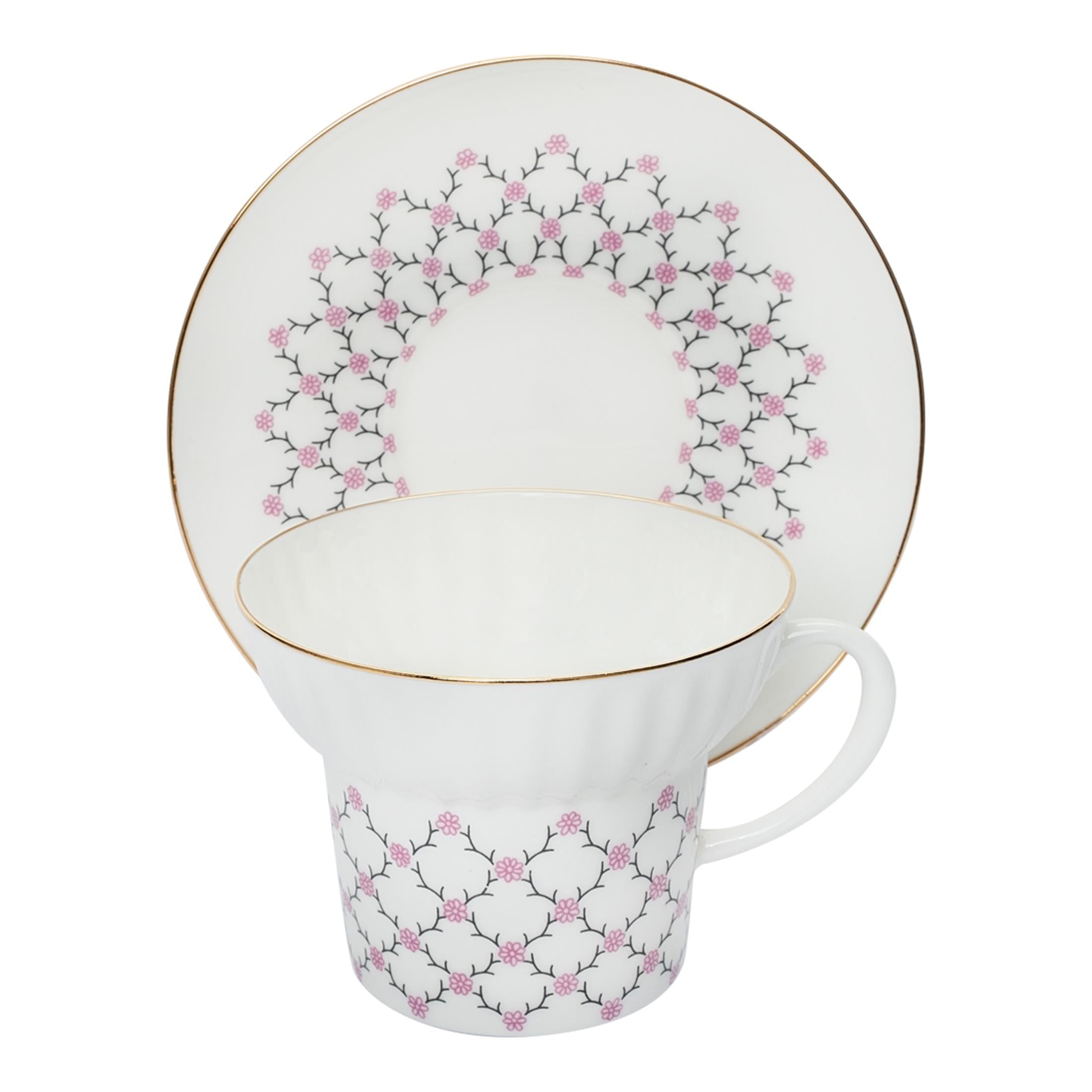 IMPERIAL PORCELAIN Kahve Fincanı 165 ml Pink net