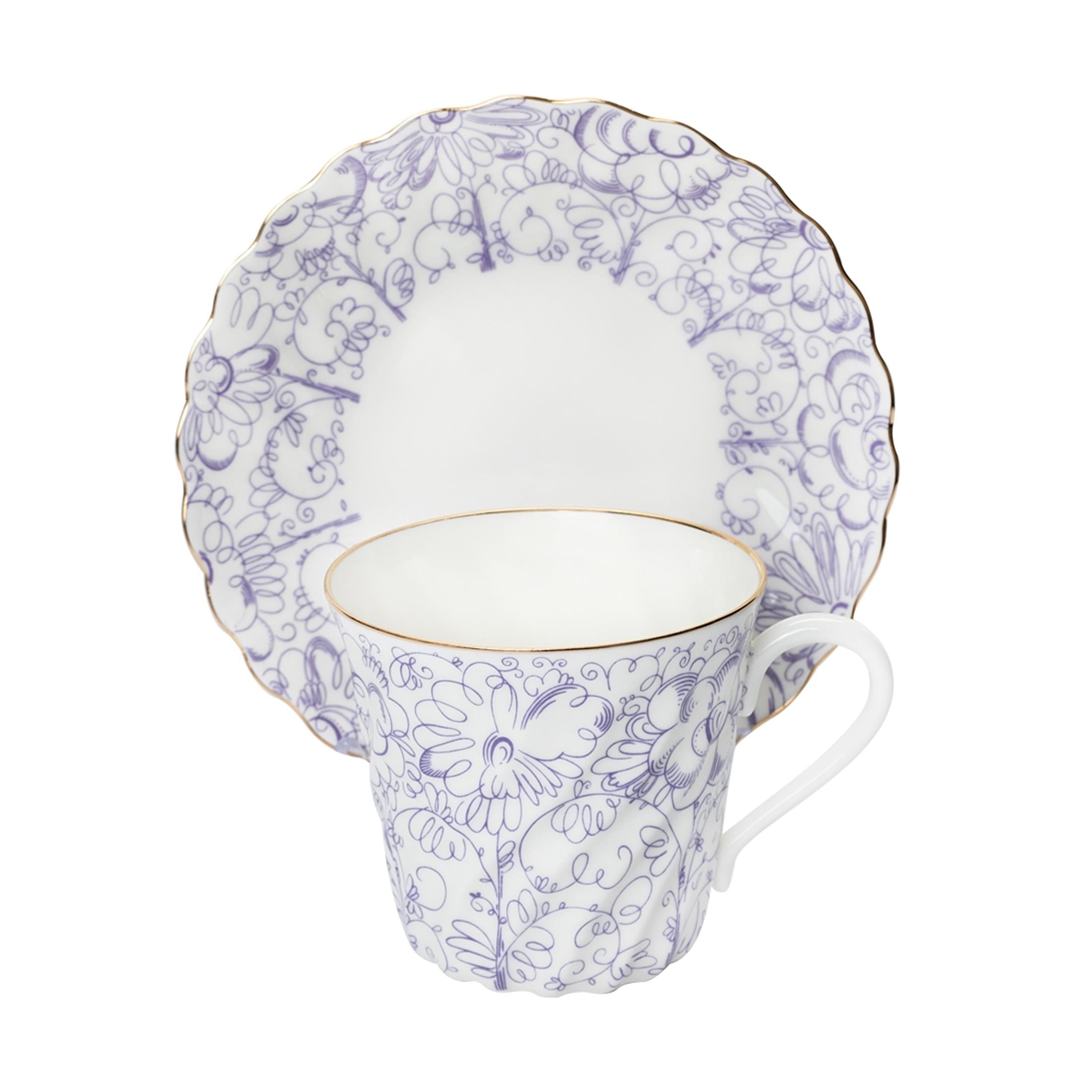 IMPERIAL PORCELAIN Kahve Fincanı 165 ml Small garden
