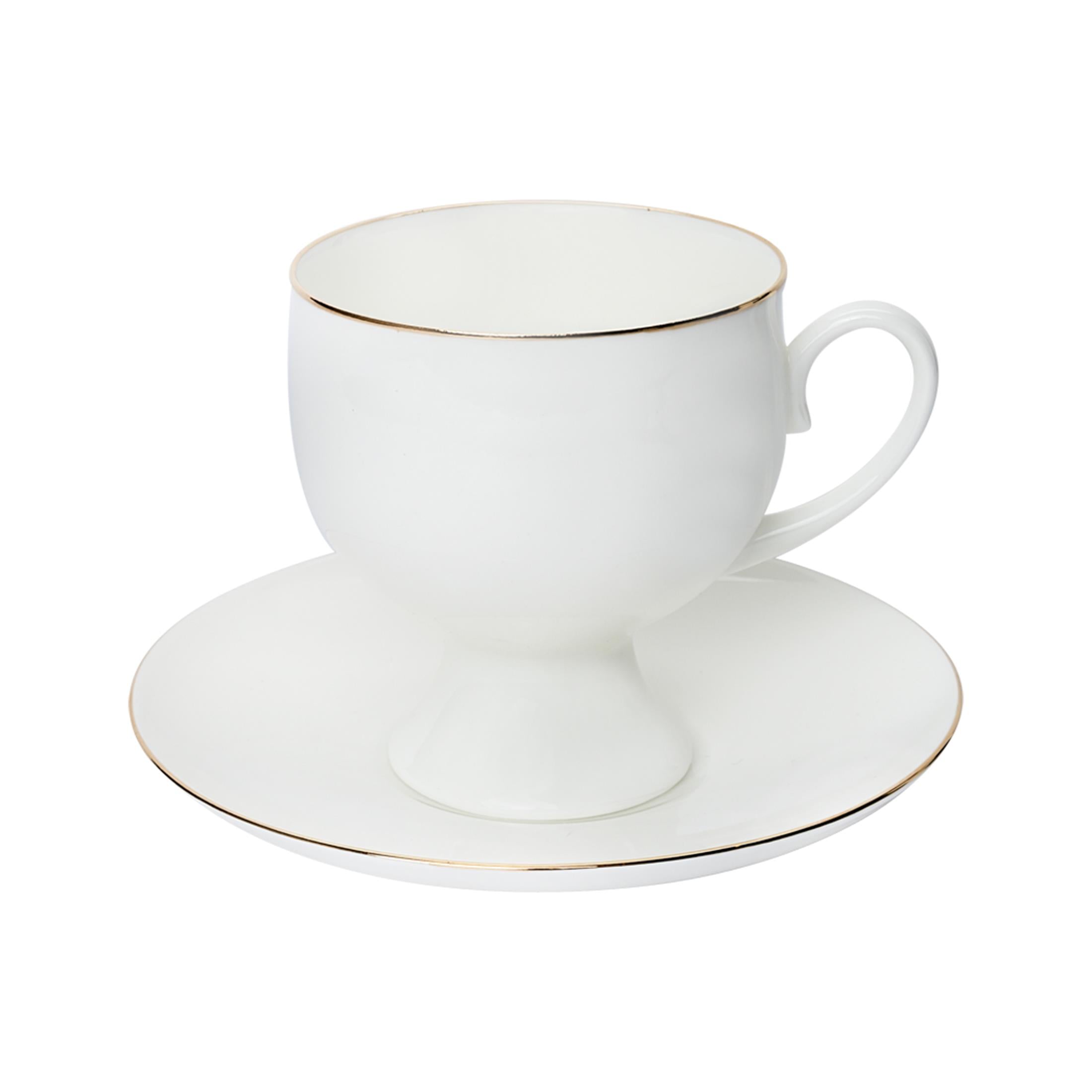 IMPERIAL PORCELAIN Kahve Seti 20 Parça Golden ribbon