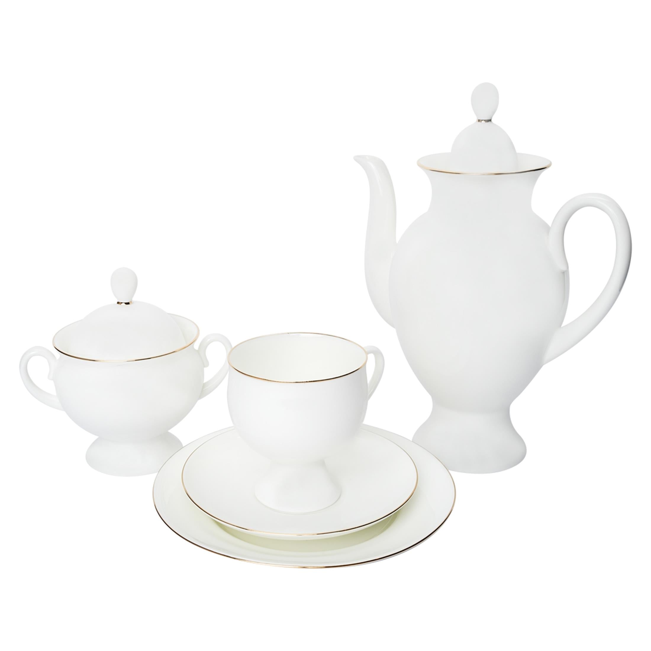 IMPERIAL PORCELAIN Kahve Seti 20 Parça Golden ribbon