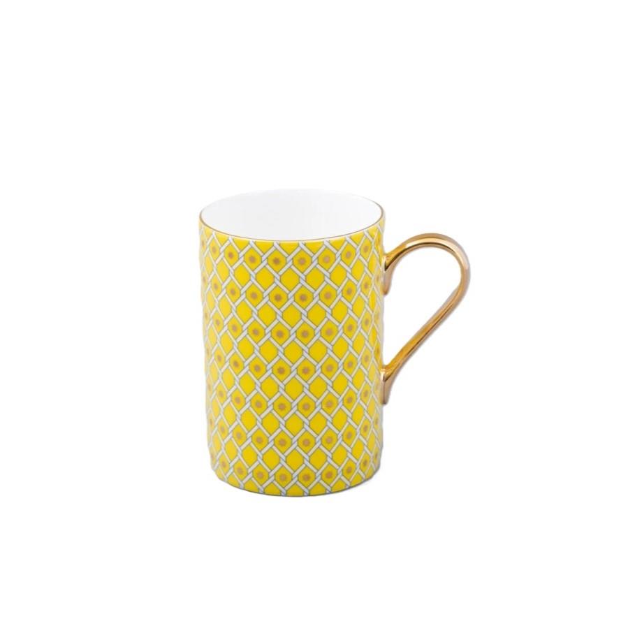 IMPERIAL PORCELAIN Kupa Takımı Yoğun Sarı 400ml Ldyll