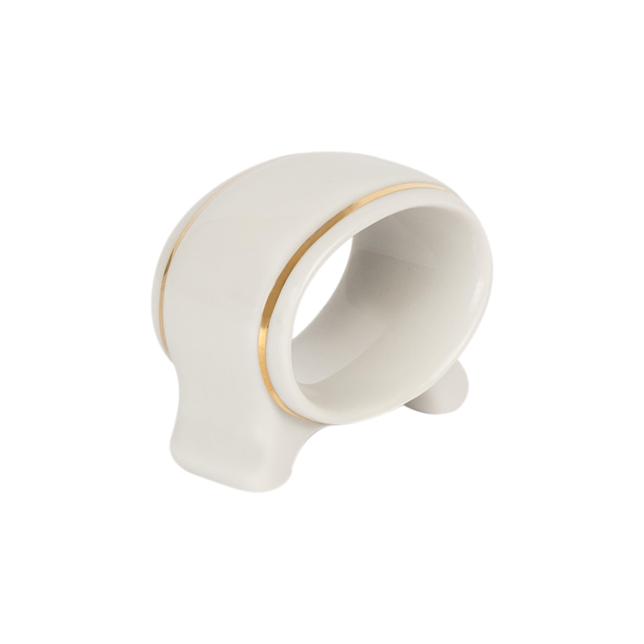IMPERIAL PORCELAIN Peçete Yüzüğü Golden Ribbon